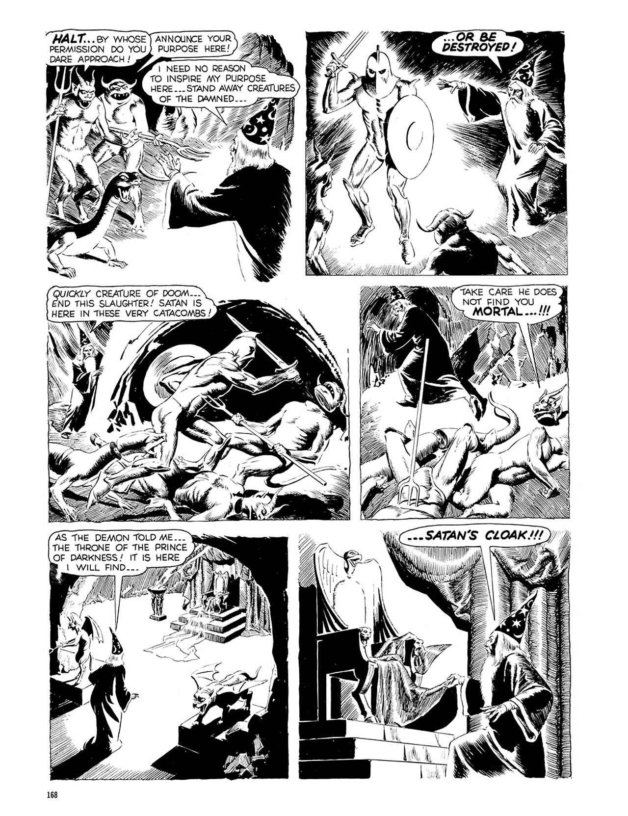 Read online Eerie Archives comic -  Issue # TPB 4 - 169