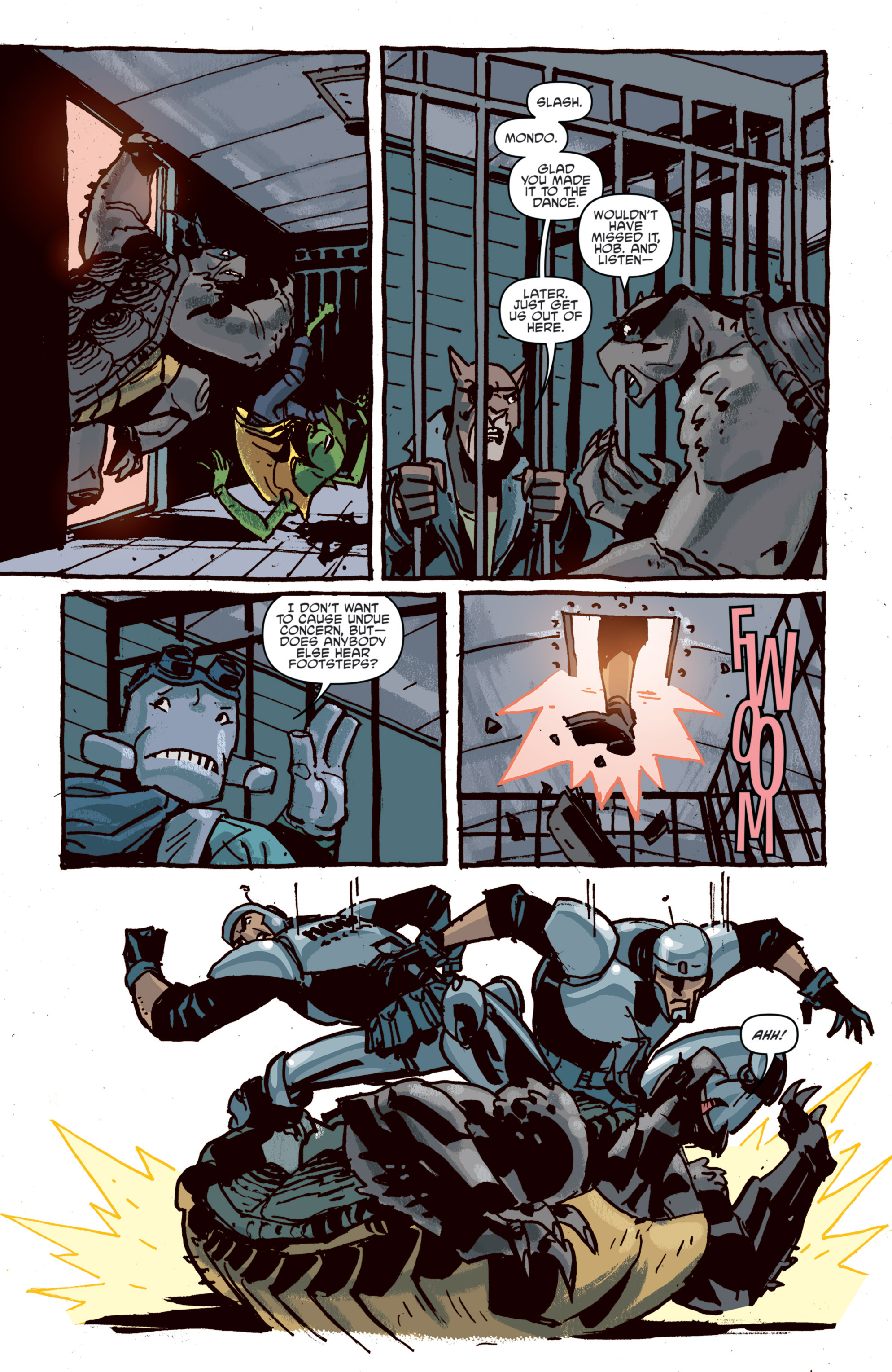 Read online Teenage Mutant Ninja Turtles: Mutanimals comic -  Issue #3 - 7