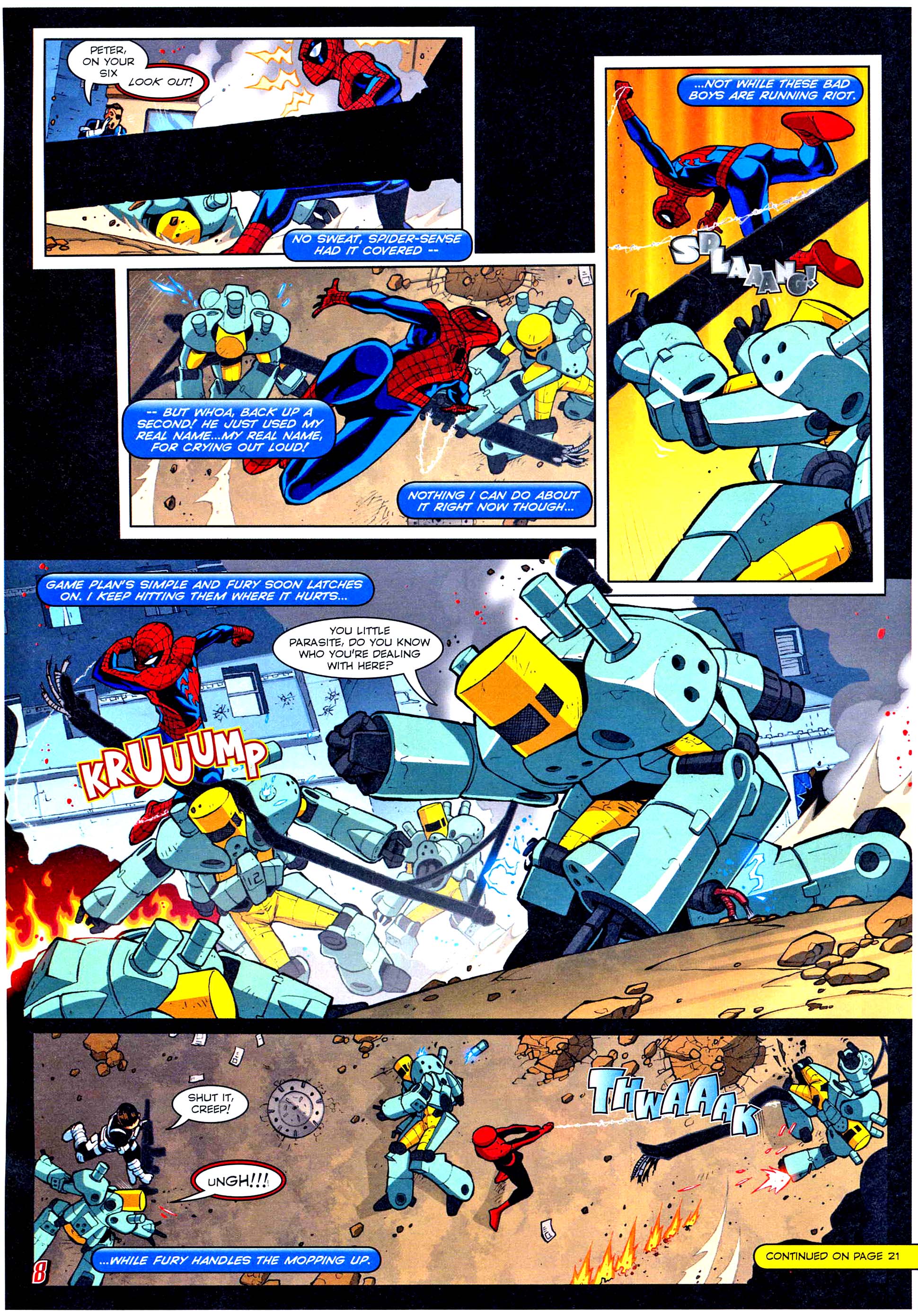 Read online Spectacular Spider-Man Adventures comic -  Issue #157 - 8