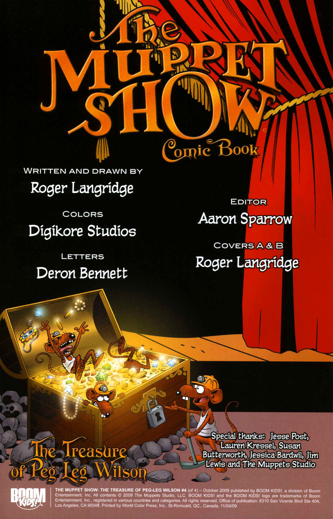 Read online The Muppet Show: The Treasure of Peg-Leg Wilson comic -  Issue #4 - 3
