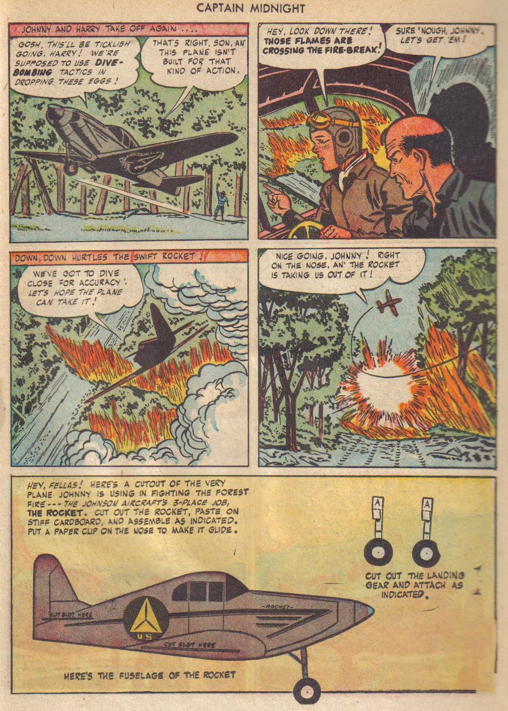 Read online Captain Midnight (1942) comic -  Issue #42 - 39