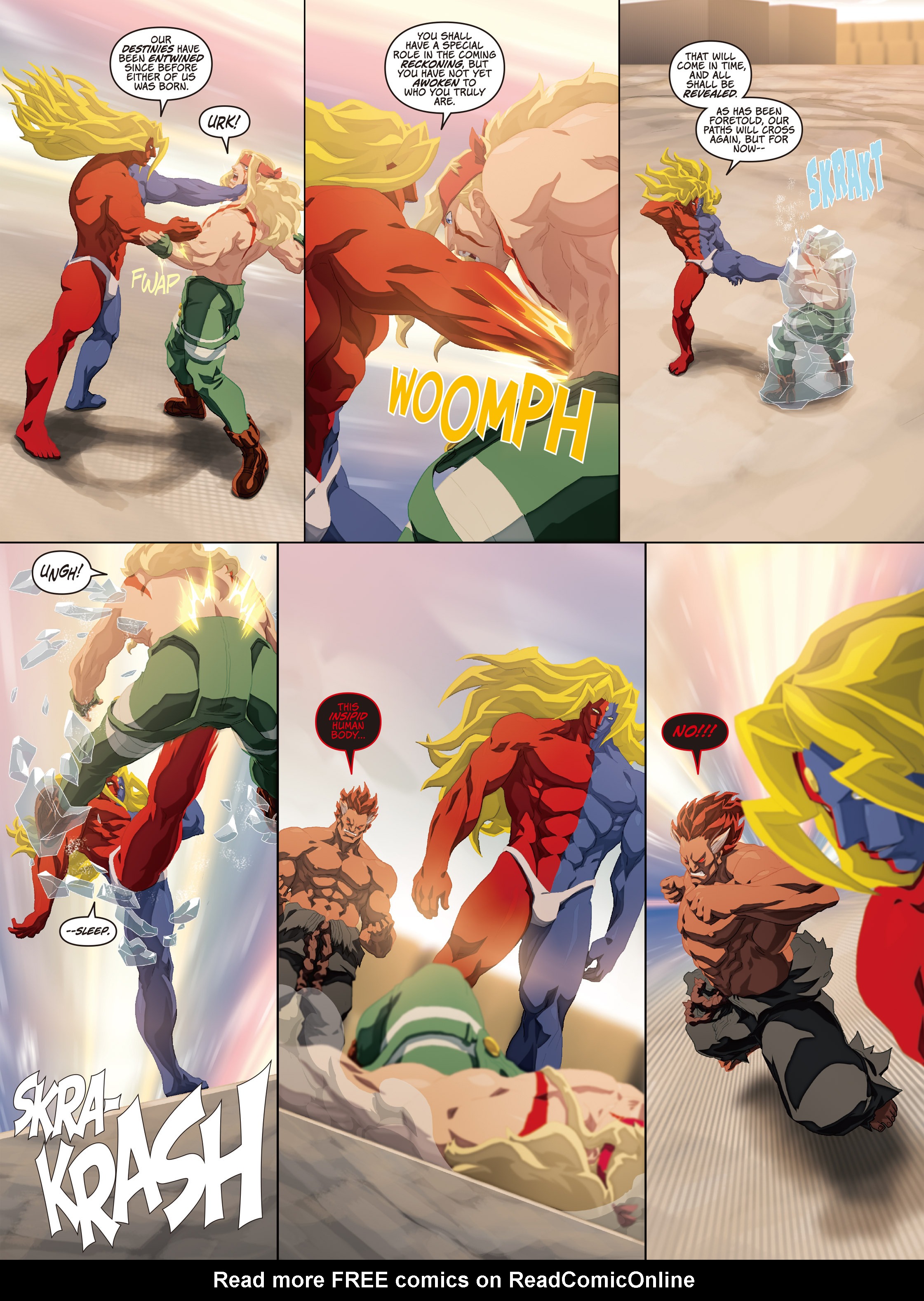 Read online Super Street Fighter comic -  Issue # Vol.2 - Hyper Fighting - 93