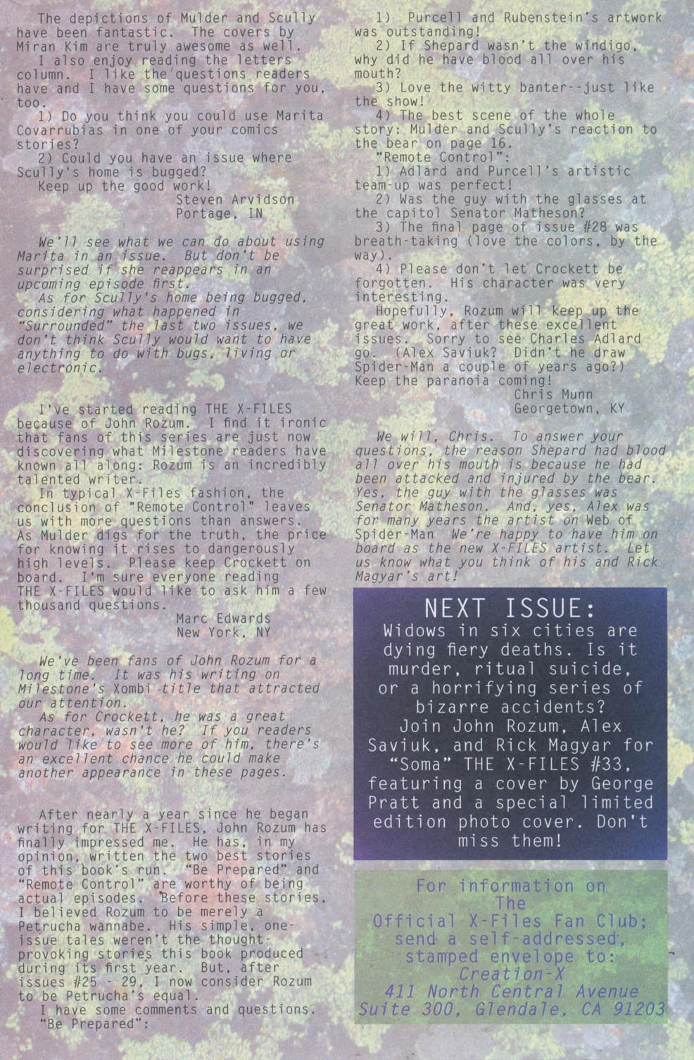 Read online The X-Files (1995) comic -  Issue #32 - 26