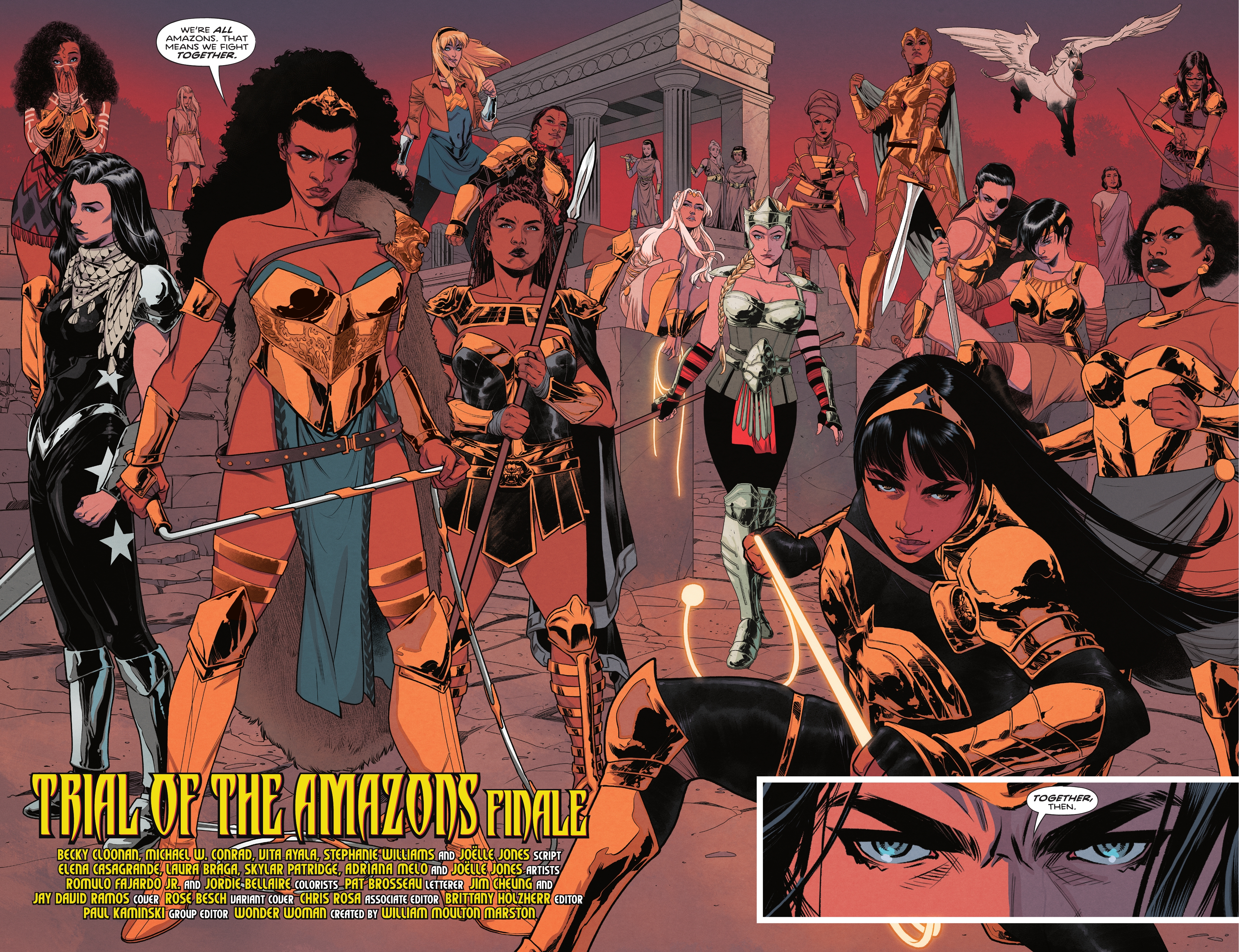 Read online Trial of the Amazons comic -  Issue #2 - 4