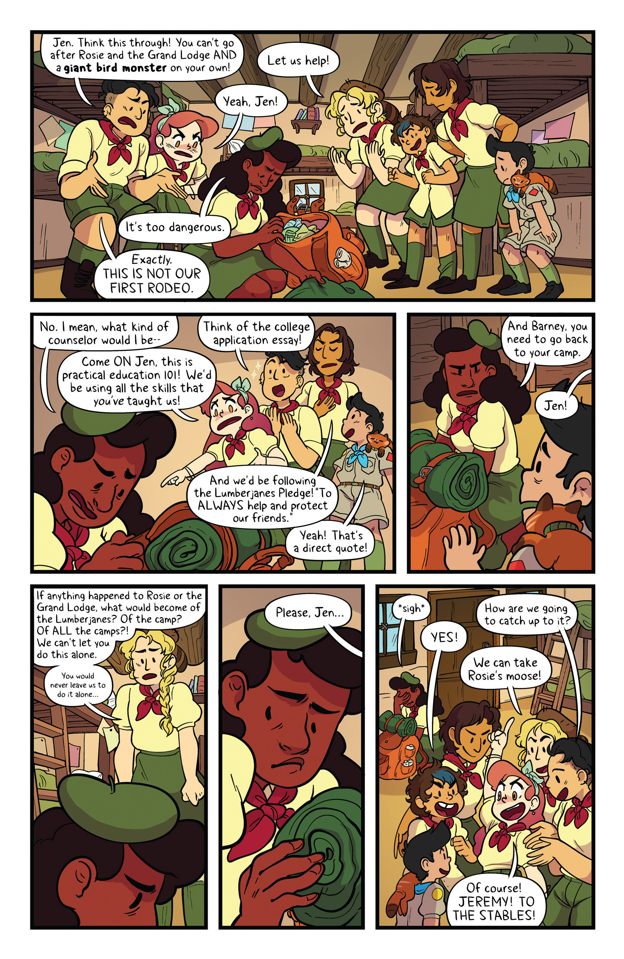 Read online Lumberjanes comic -  Issue #26 - 6