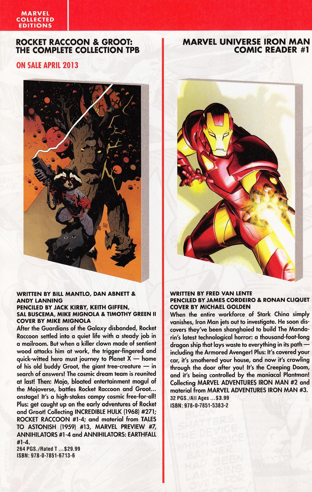 Read online Marvel Previews comic -  Issue #6 - 114