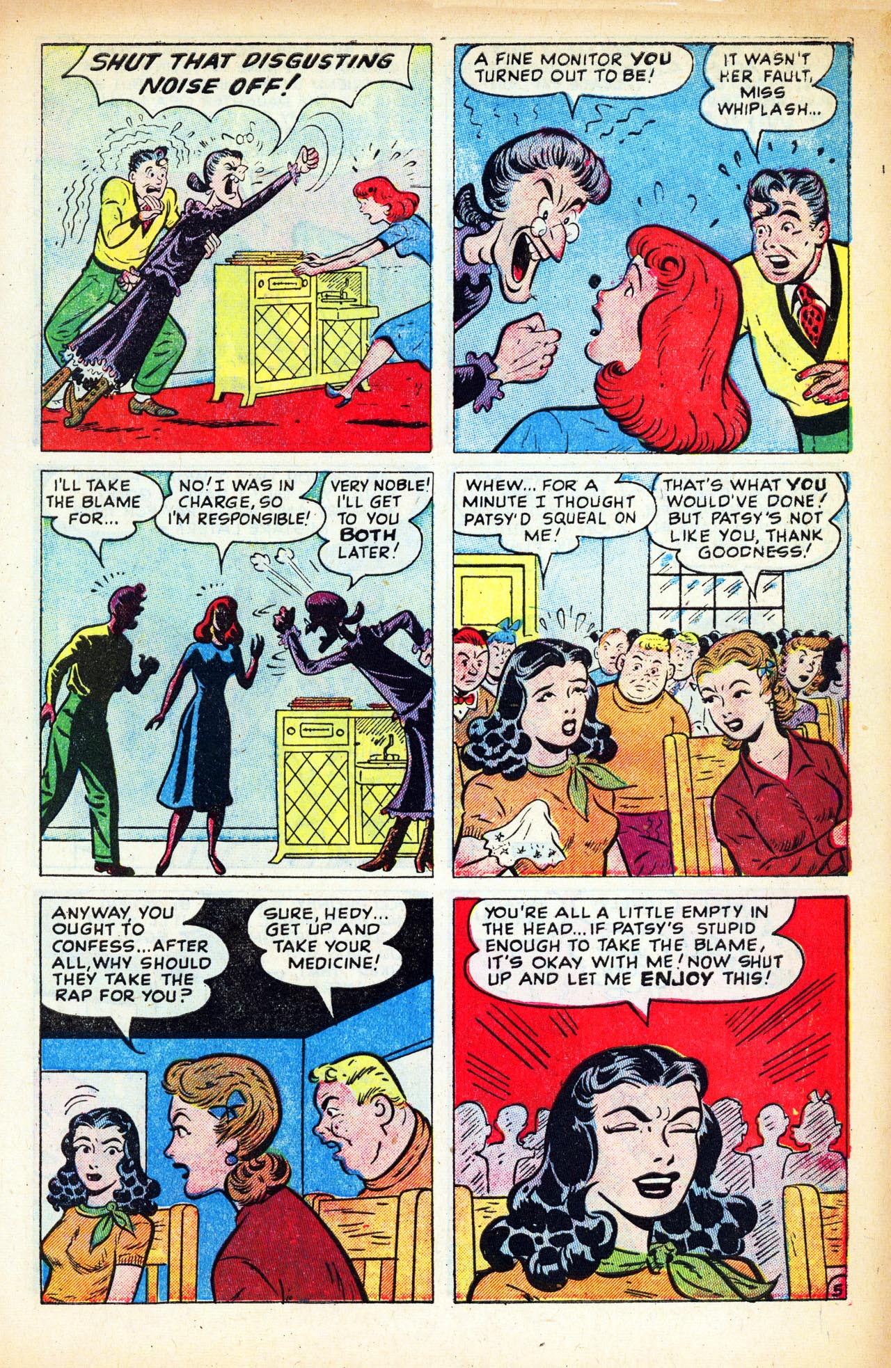 Read online Patsy Walker comic -  Issue #37 - 7