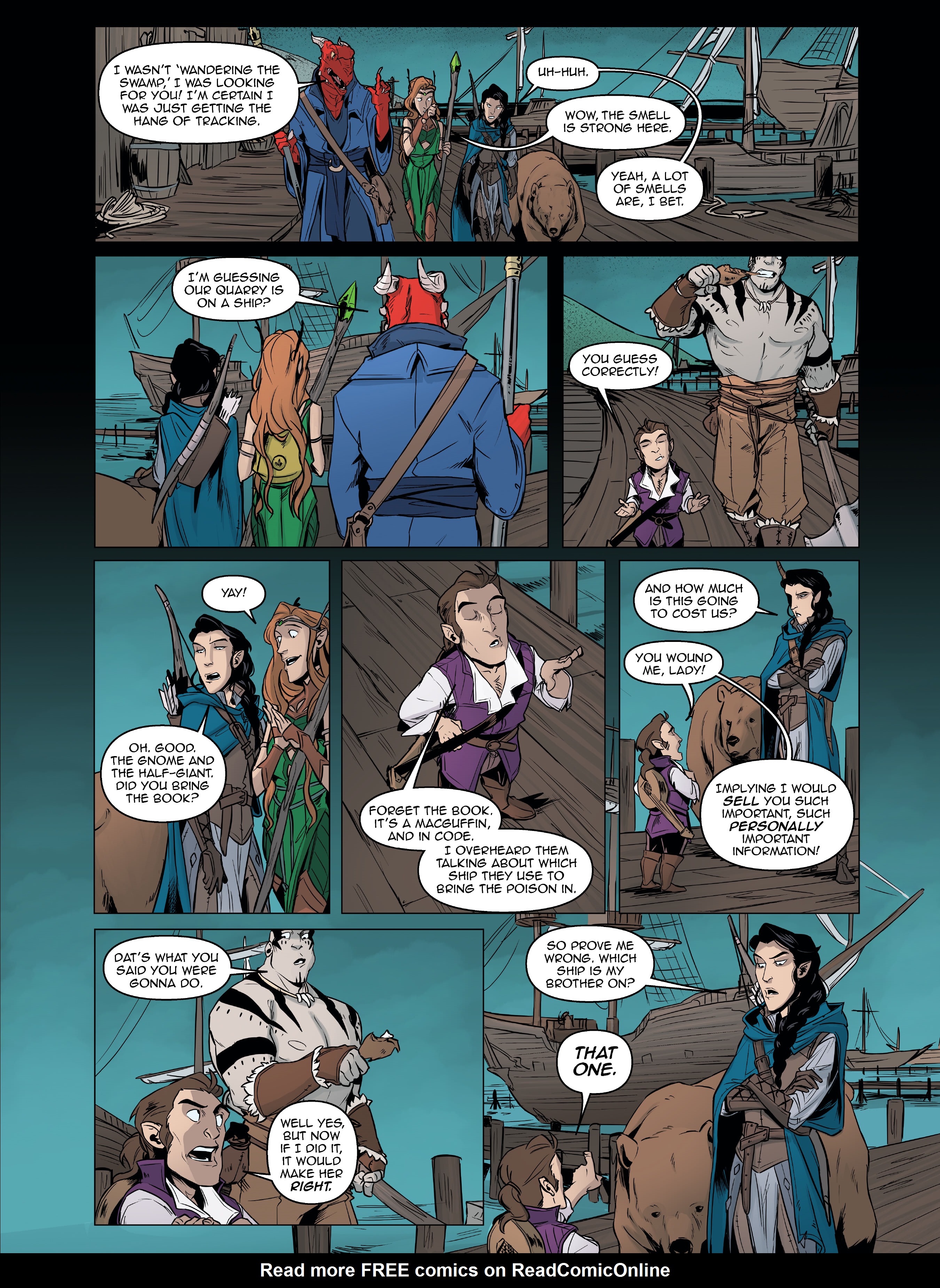 Read online Critical Role Vox Machina Origins comic -  Issue # (2019) _TPB Library Edition (Part 2) - 37