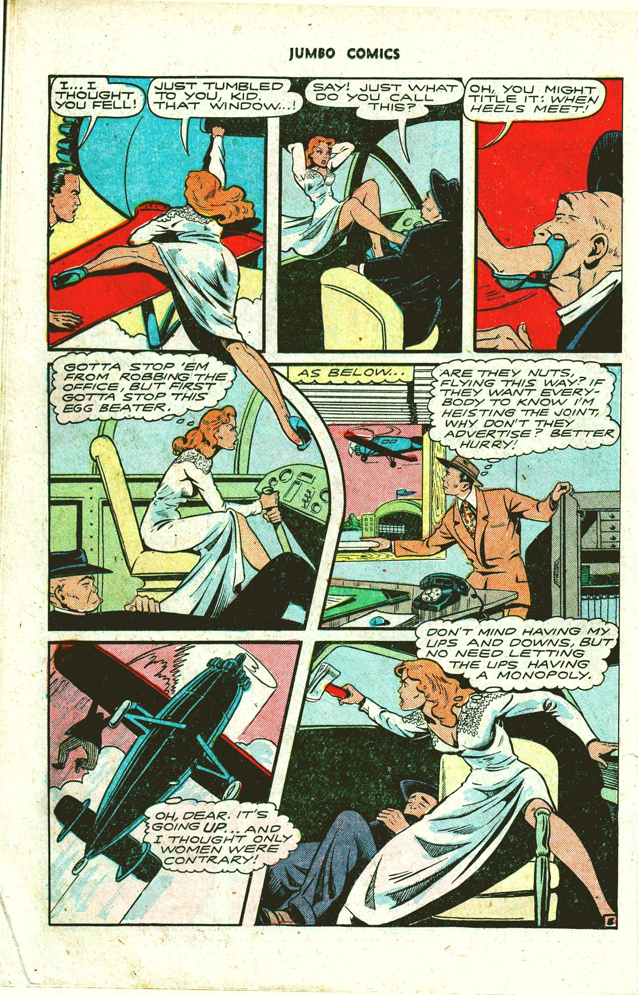 Read online Jumbo Comics comic -  Issue #94 - 33