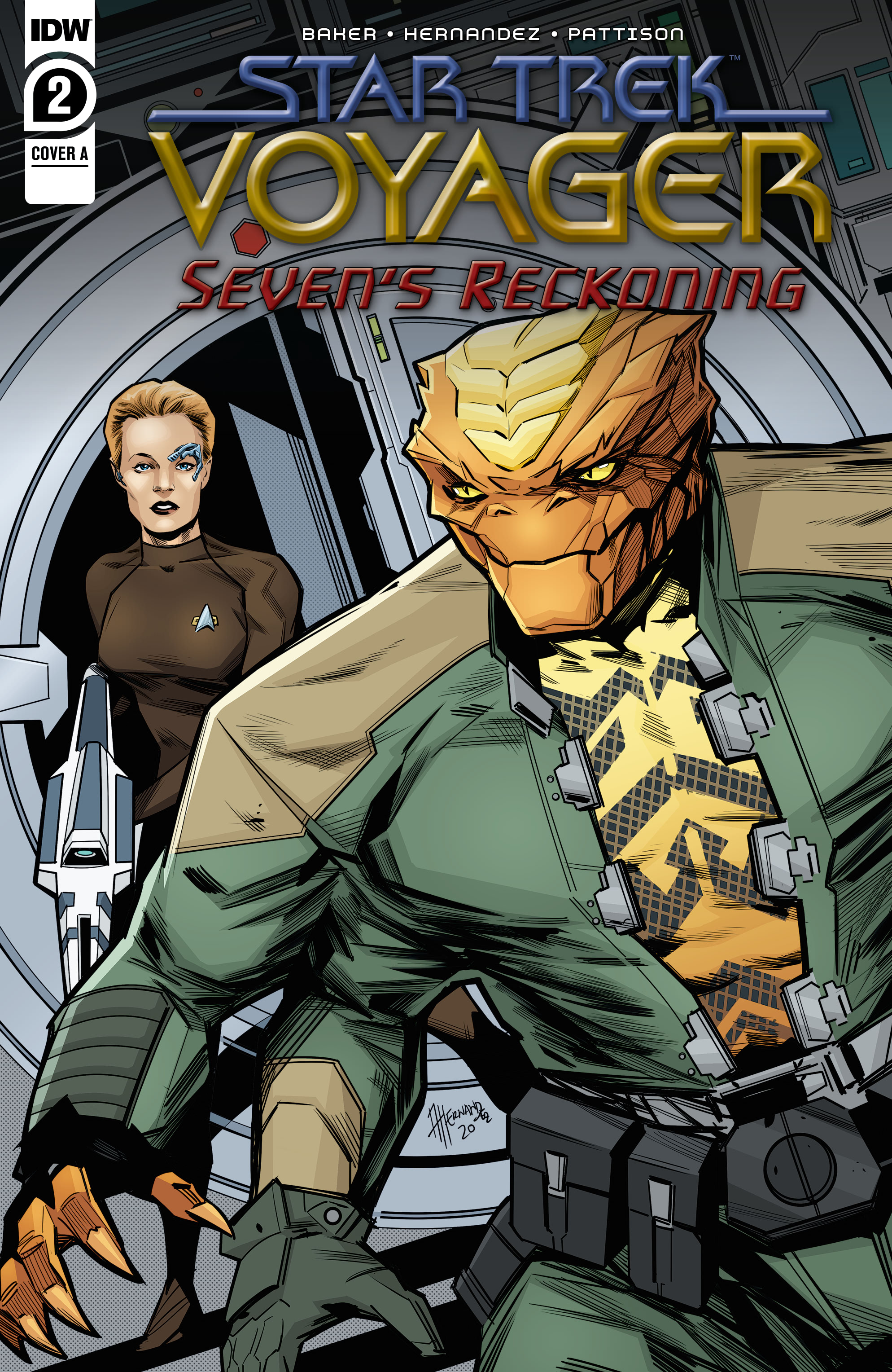 Read online Star Trek: Voyager—Seven’s Reckoning comic -  Issue #2 - 1
