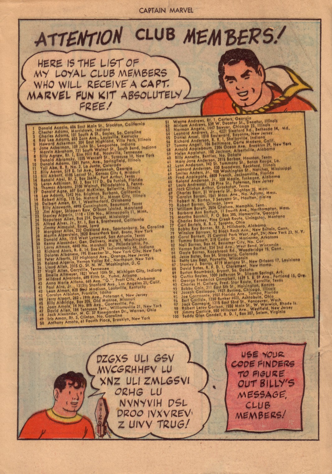 Read online Captain Marvel Adventures comic -  Issue #60 - 25