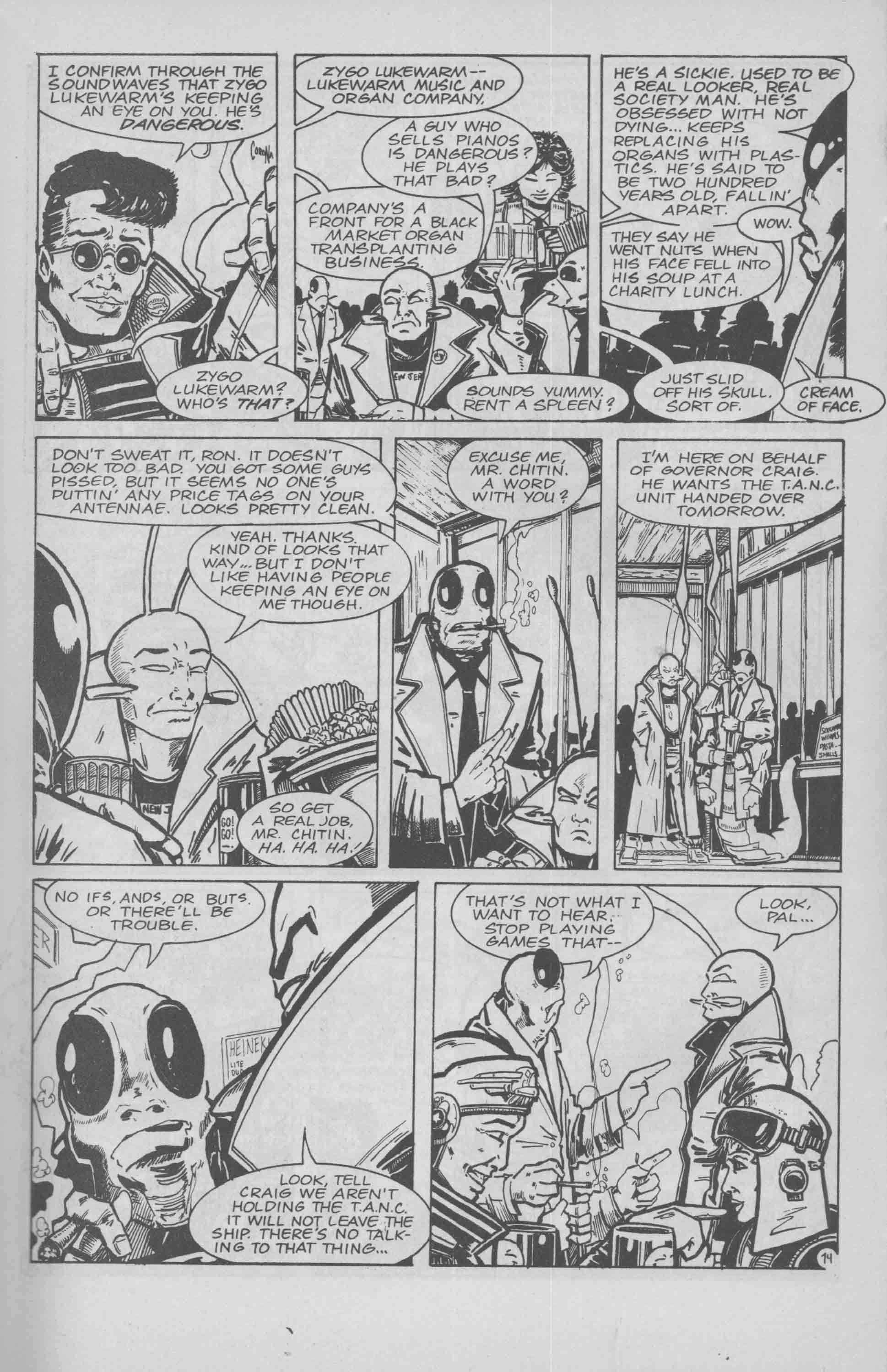 Read online Pirate Corp$! (1987) comic -  Issue #3 - 15
