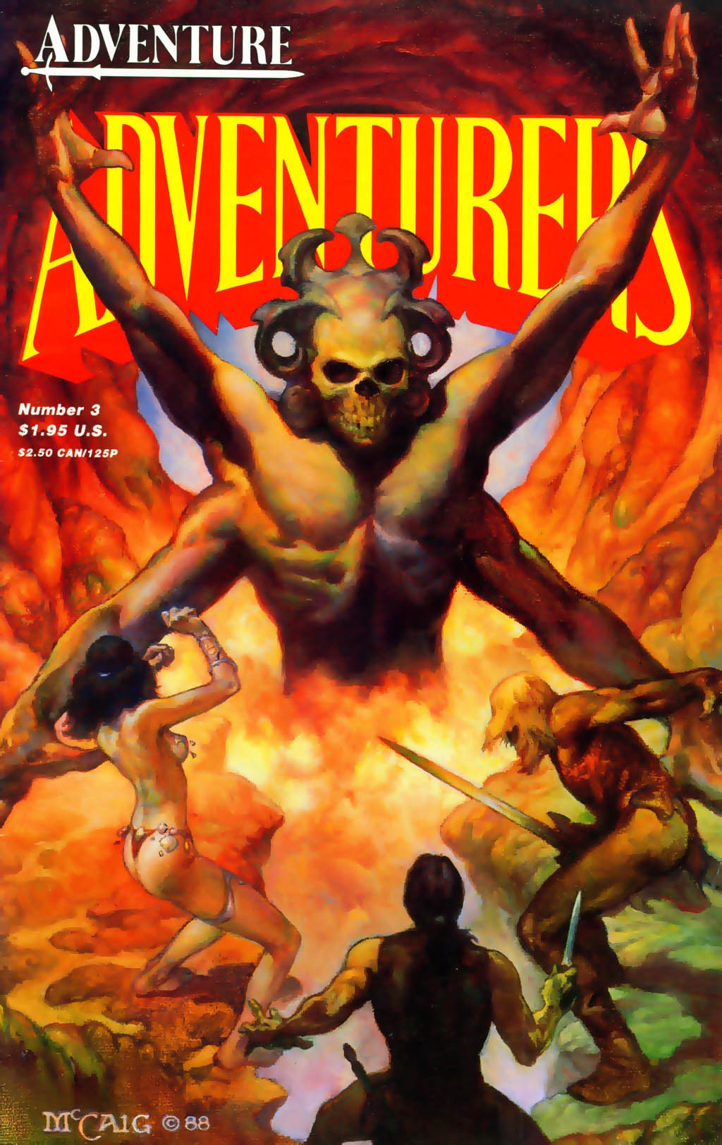 Read online Adventurers (1988) comic -  Issue #3 - 1
