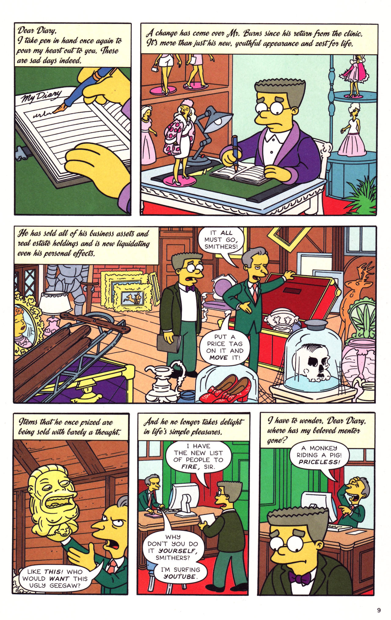Read online Simpsons Comics comic -  Issue #133 - 8