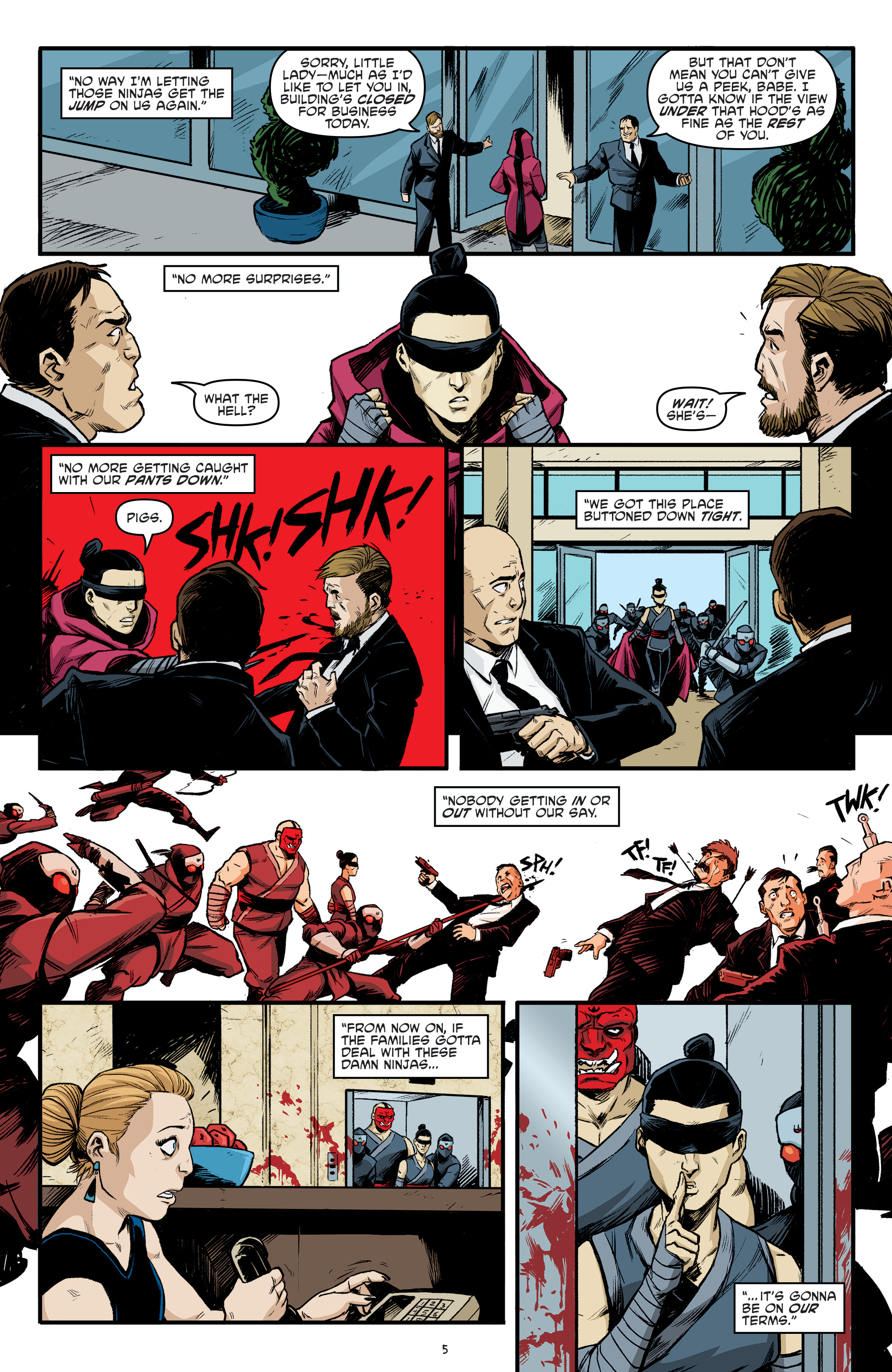 Read online Teenage Mutant Ninja Turtles (2011) comic -  Issue #96 - 7