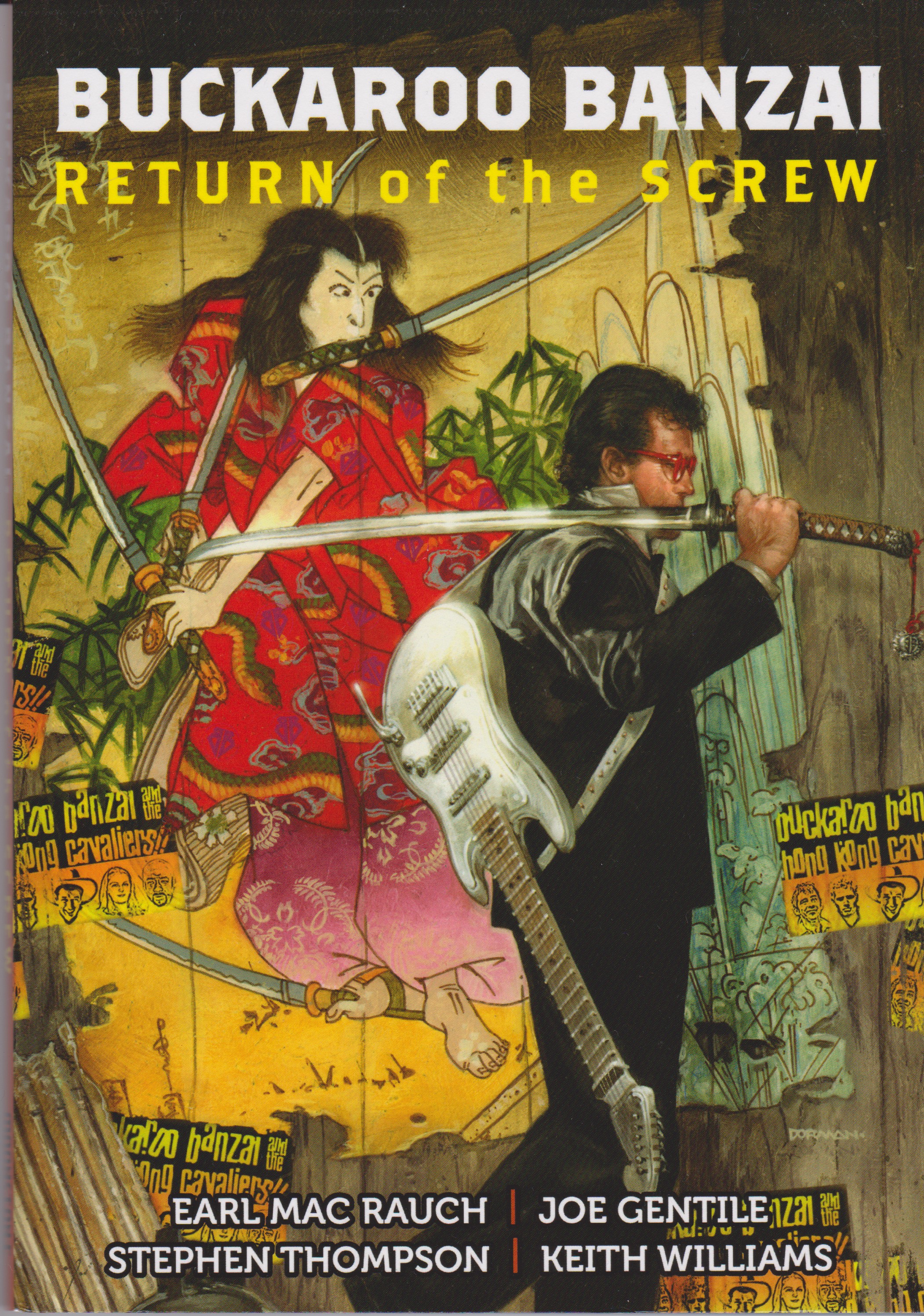Read online Buckaroo Banzai: Return of the Screw (2007) comic -  Issue # TPB - 1
