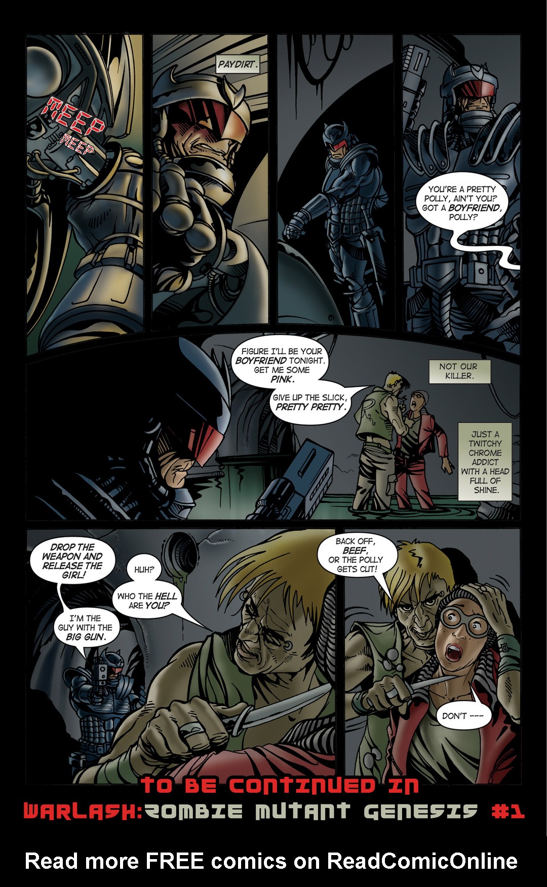 Read online Free Comic Book Day 2016 comic -  Issue # Warlash - 12