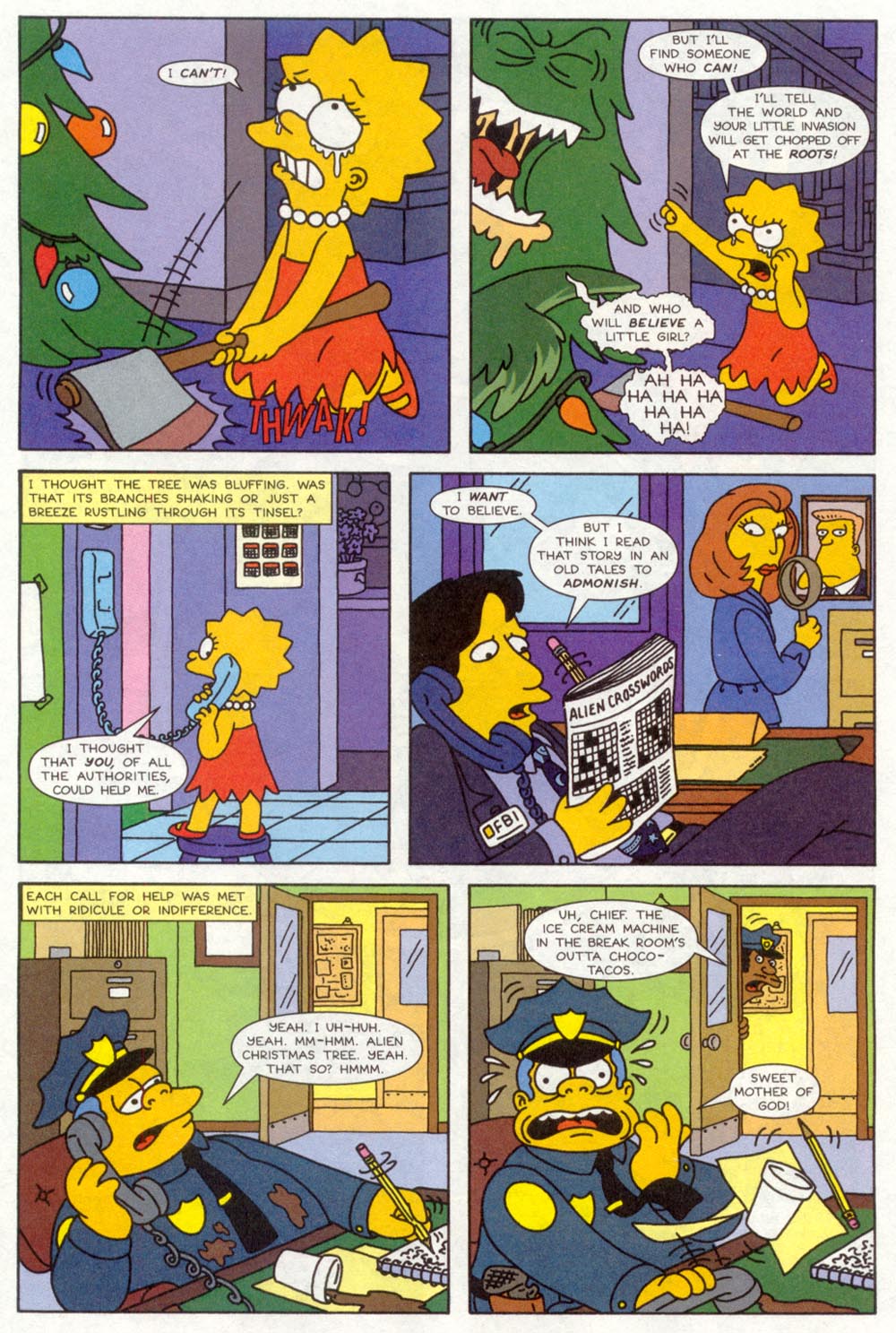 Read online Treehouse of Horror comic -  Issue #4 - 11