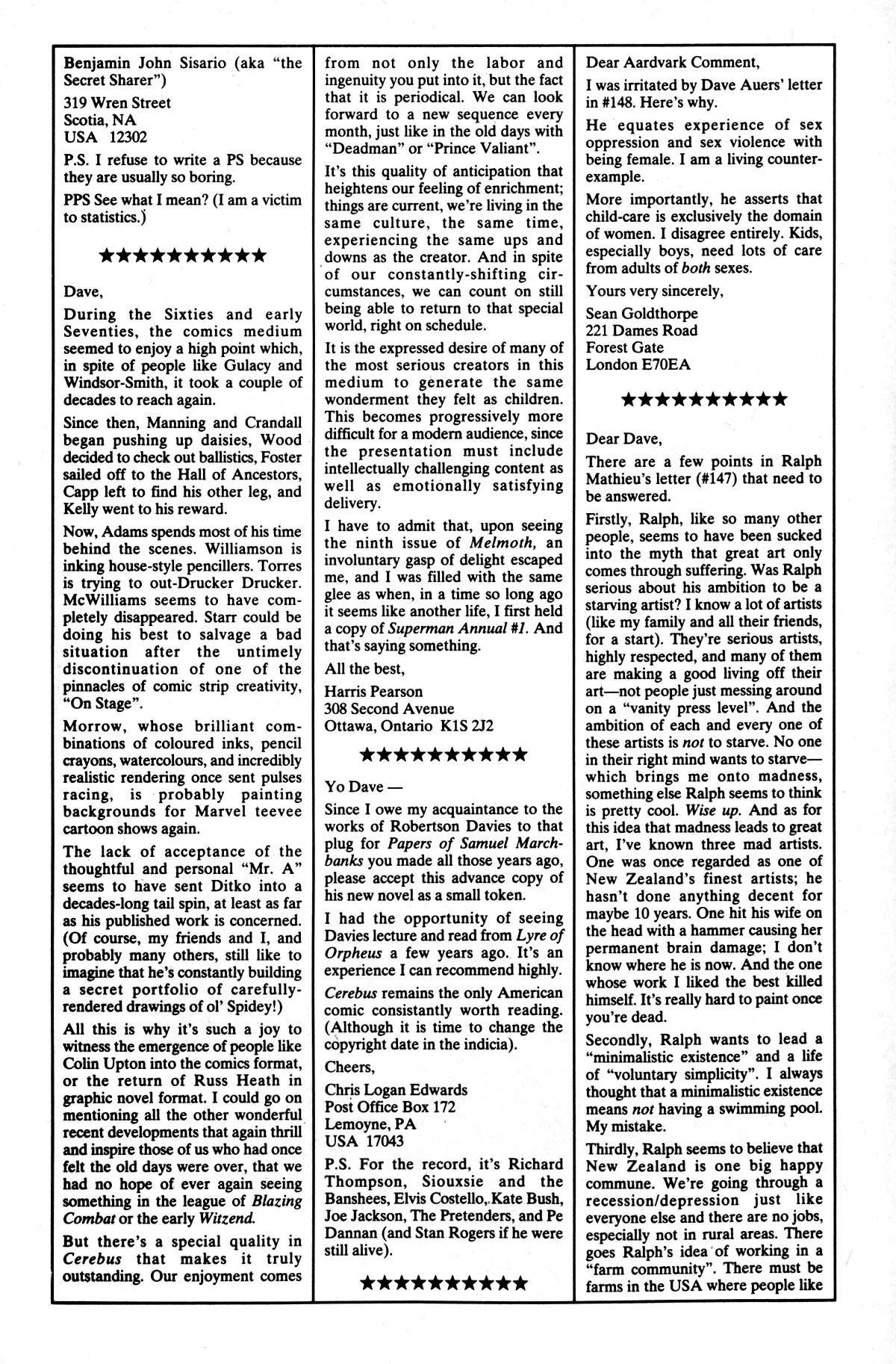 Read online Cerebus comic -  Issue #151 - 26