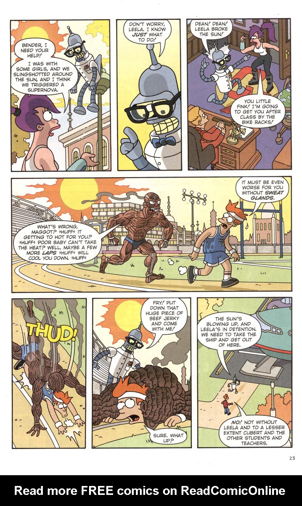 Read online Futurama Comics comic -  Issue #16 - 24