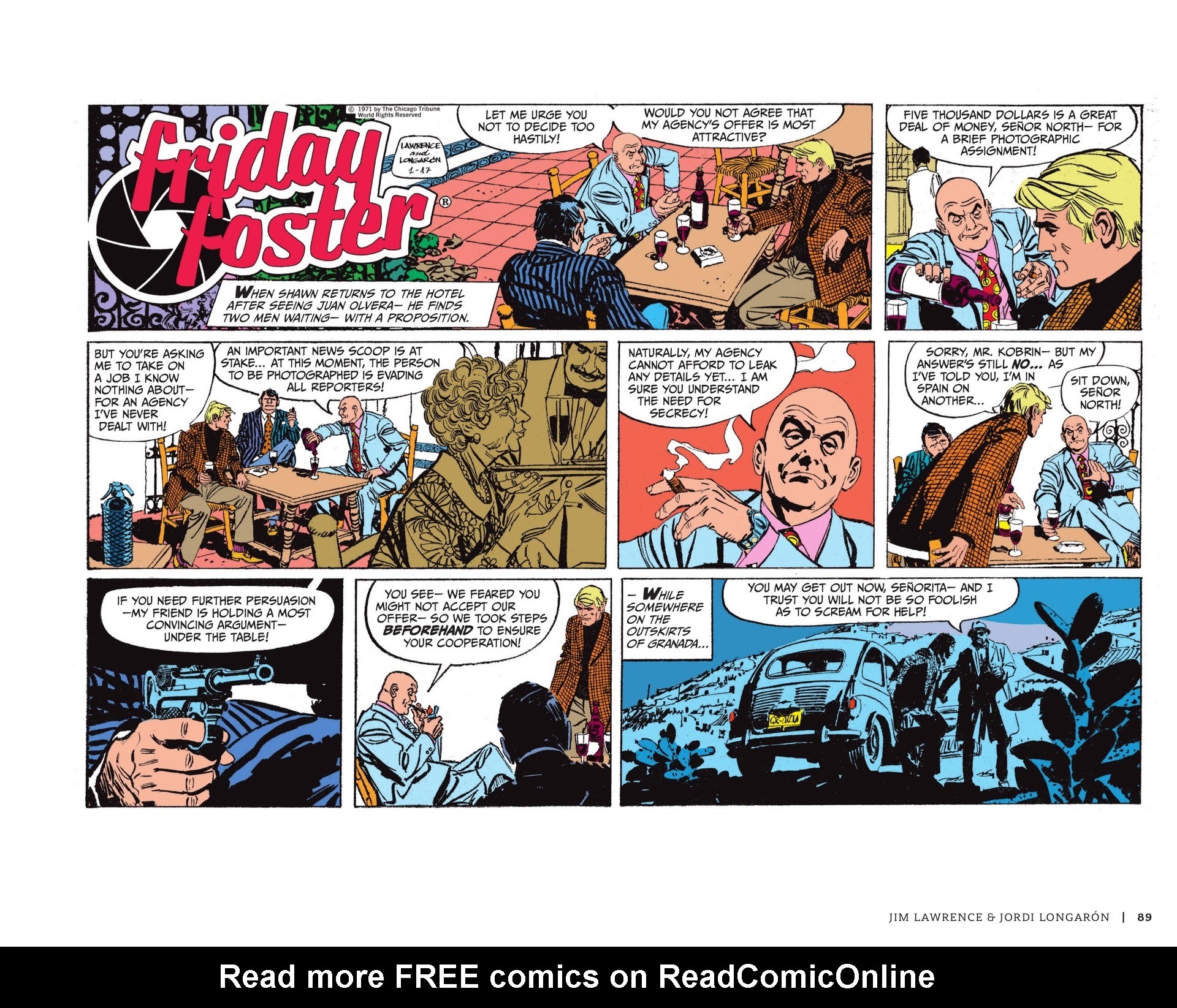 Read online Friday Foster: The Sunday Strips comic -  Issue # TPB (Part 1) - 90