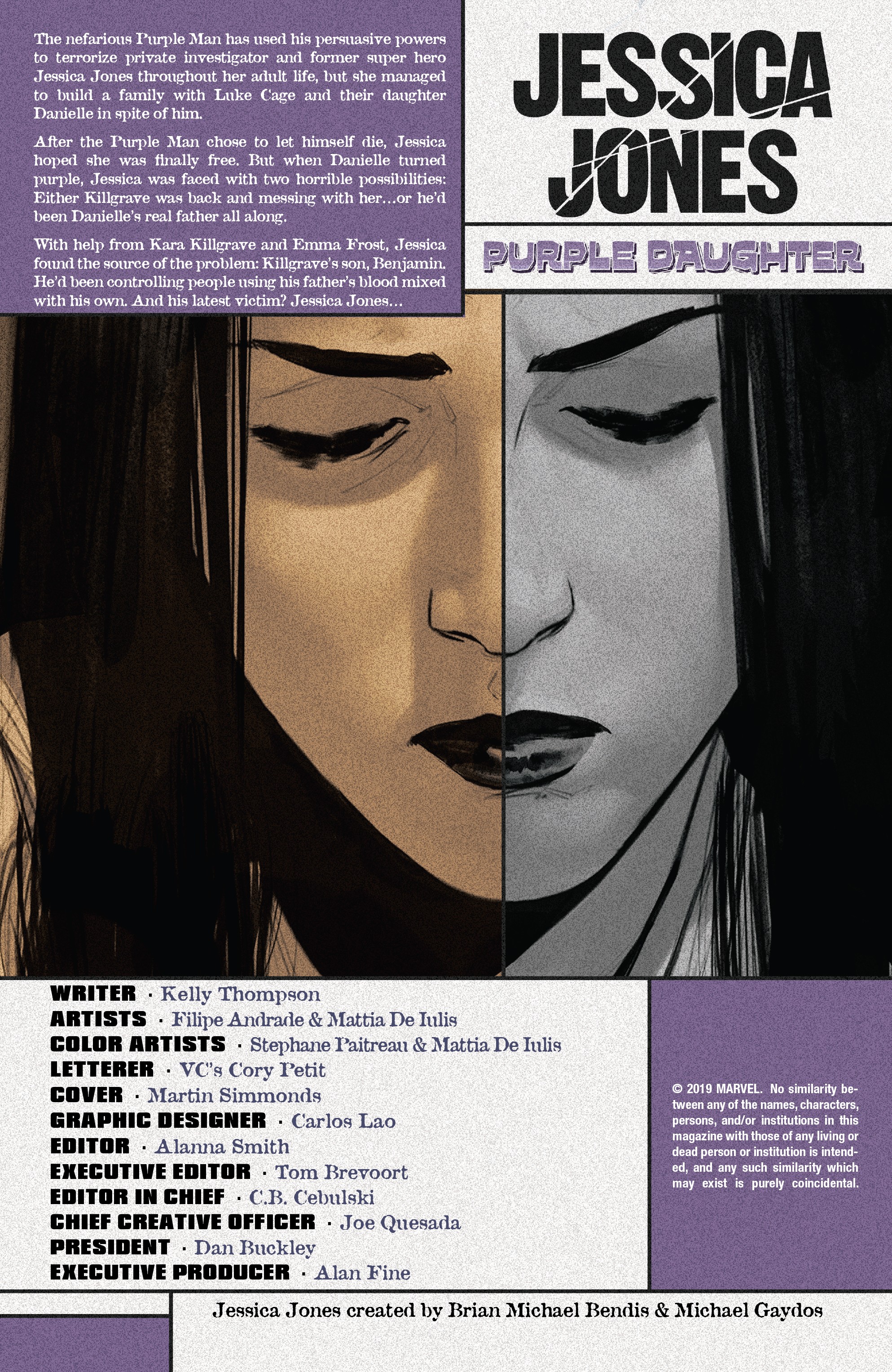 Read online Jessica Jones: Purple Daughter comic -  Issue #3 - 3