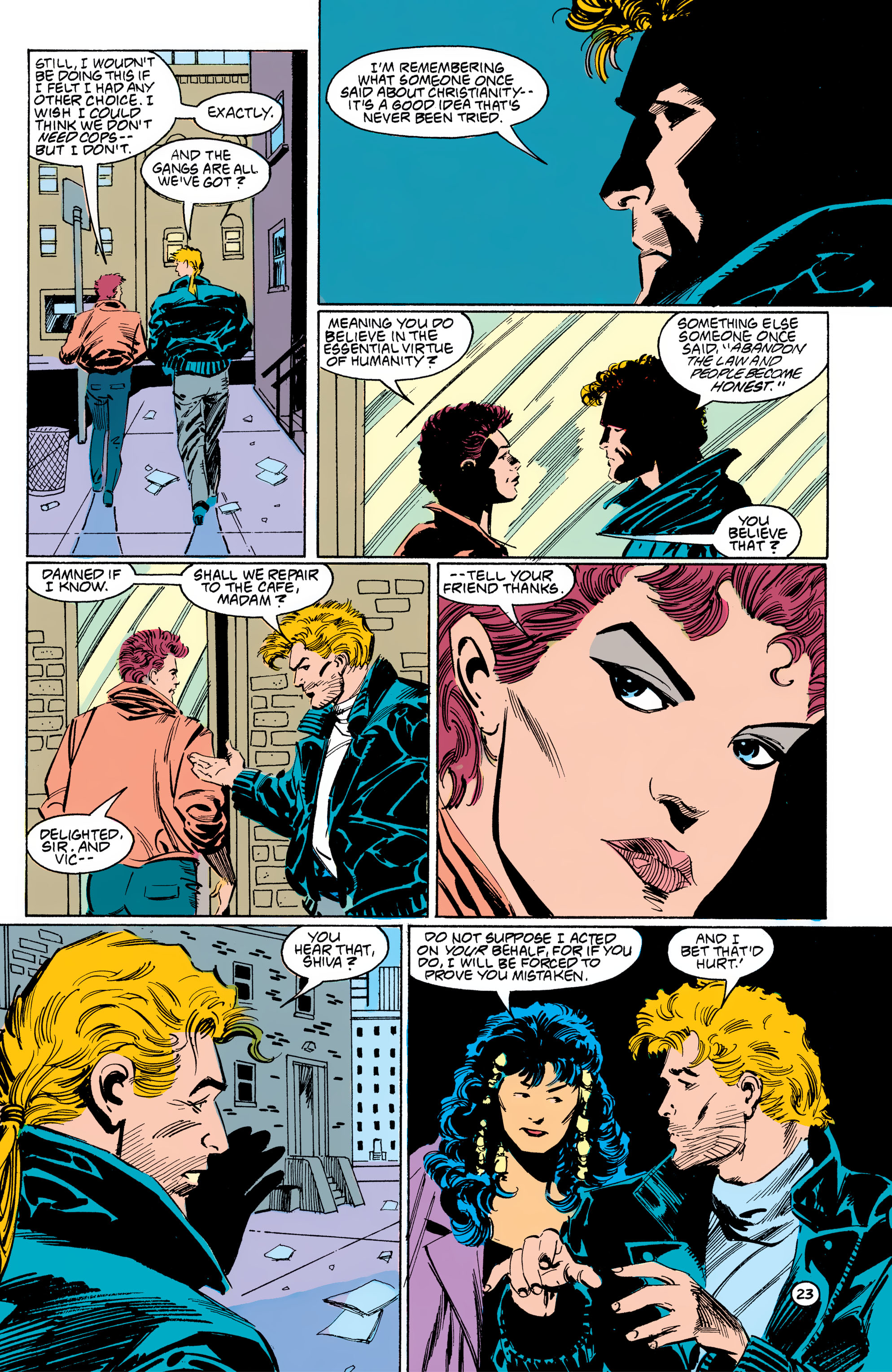 Read online The Question (1987) comic -  Issue #29 - 24