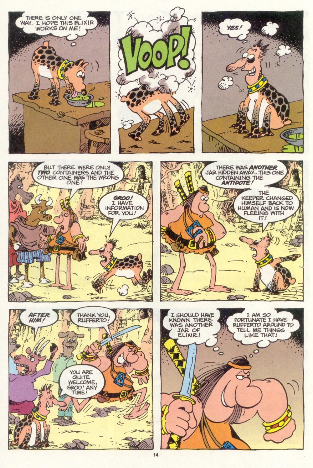 Read online Sergio Aragonés Groo the Wanderer comic -  Issue #105 - 16