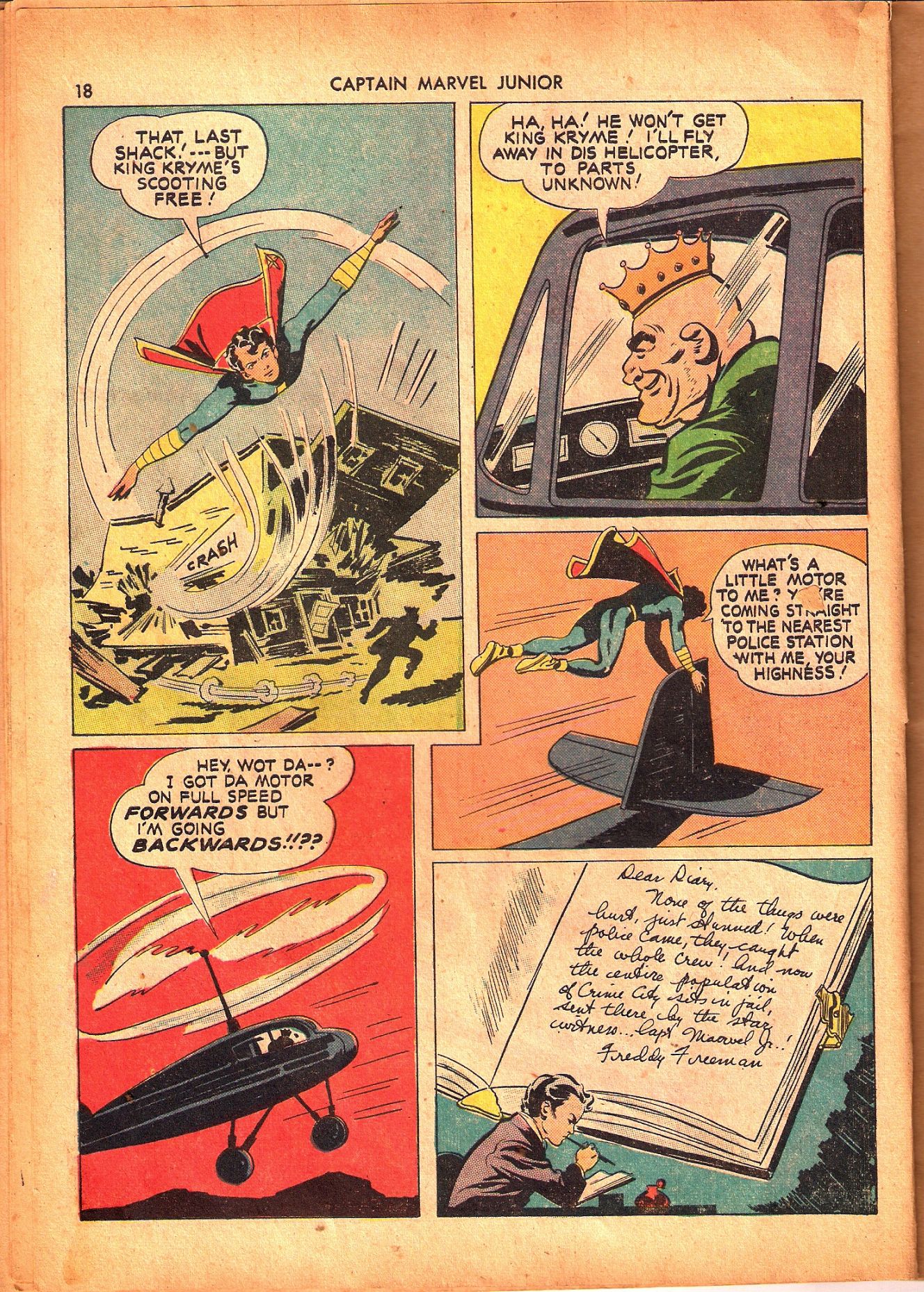 Read online Captain Marvel, Jr. comic -  Issue #09 - 18