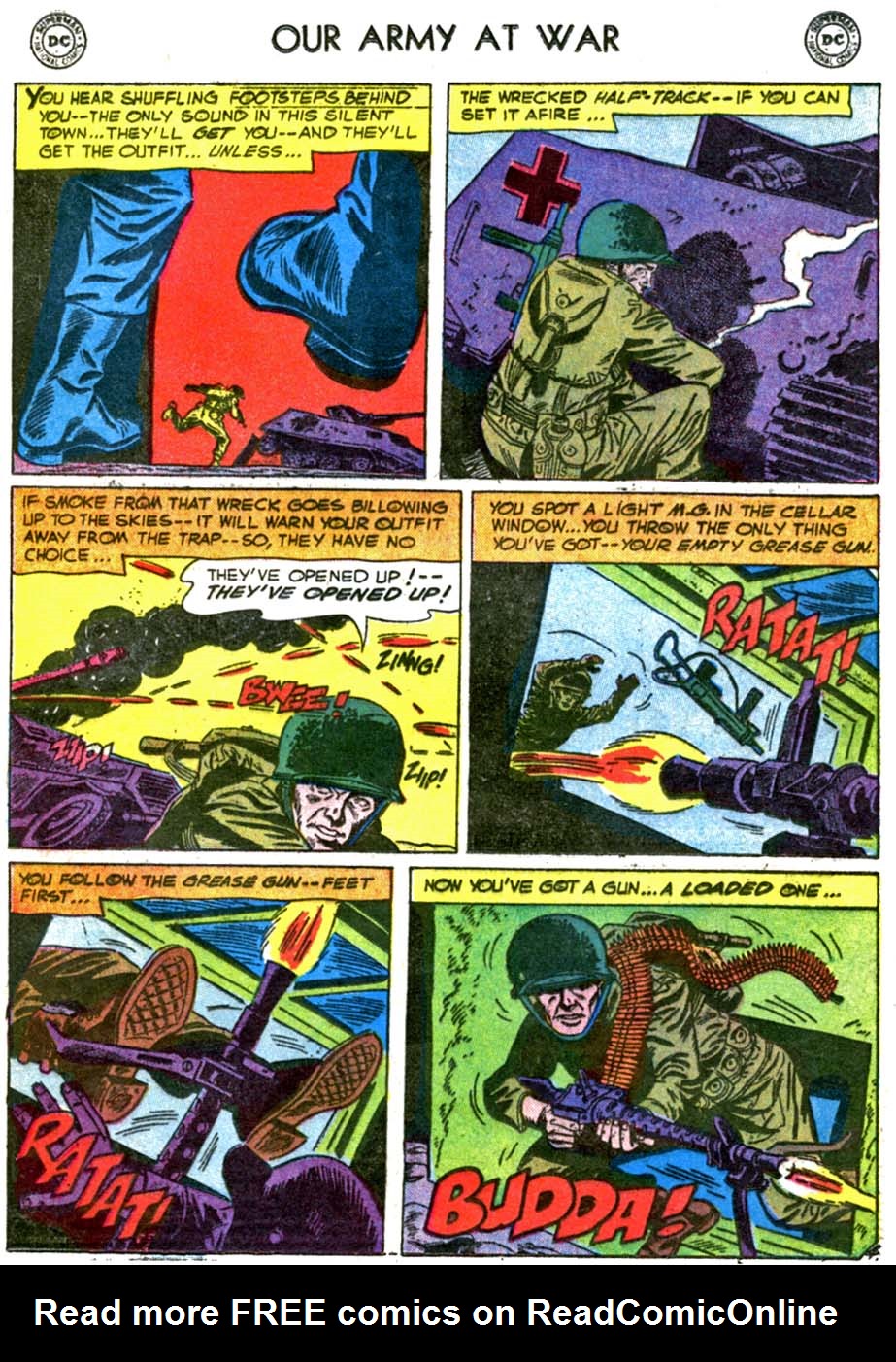Read online Our Army at War (1952) comic -  Issue #69 - 20