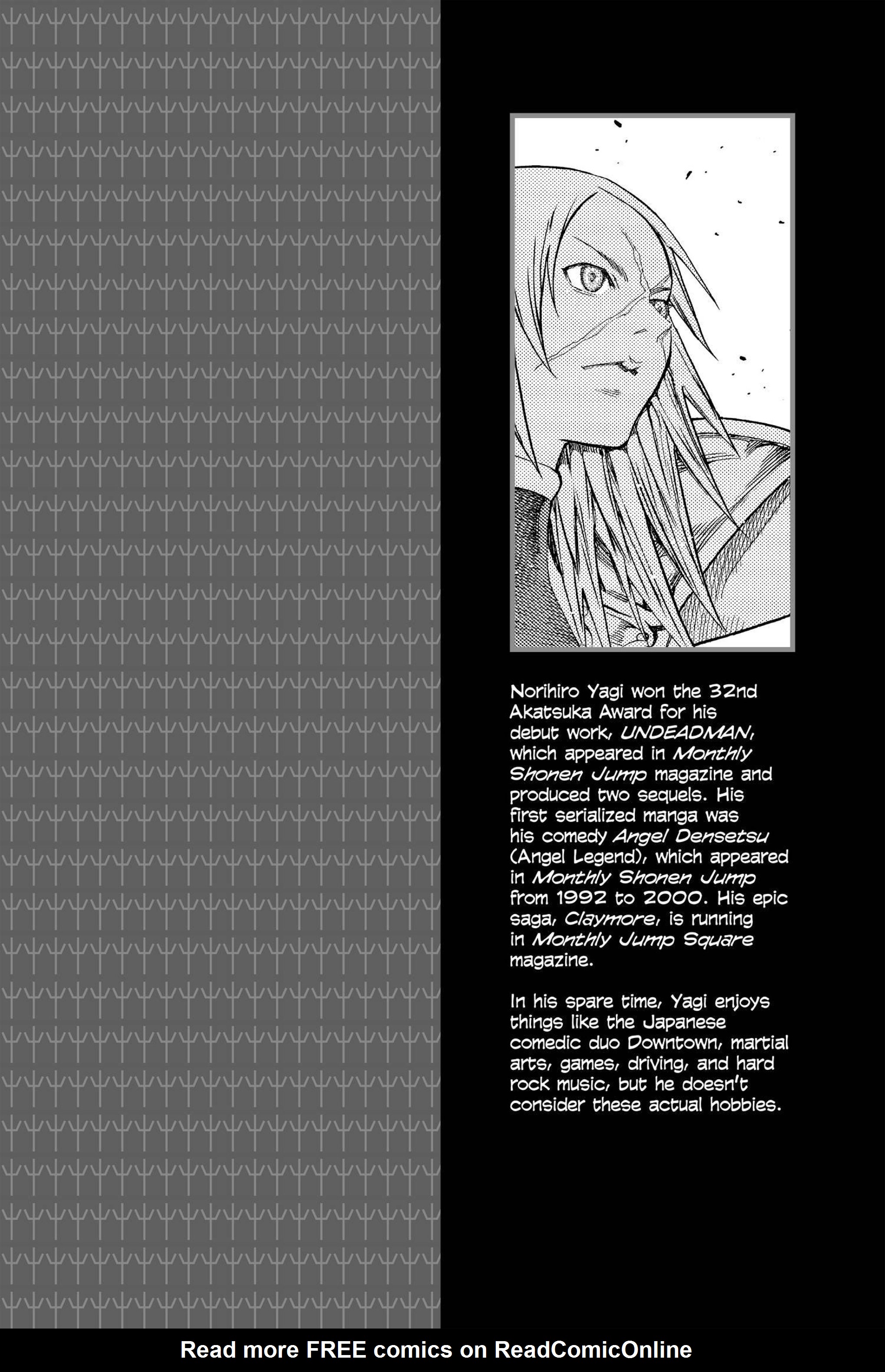 Read online Claymore comic -  Issue #23 - 2