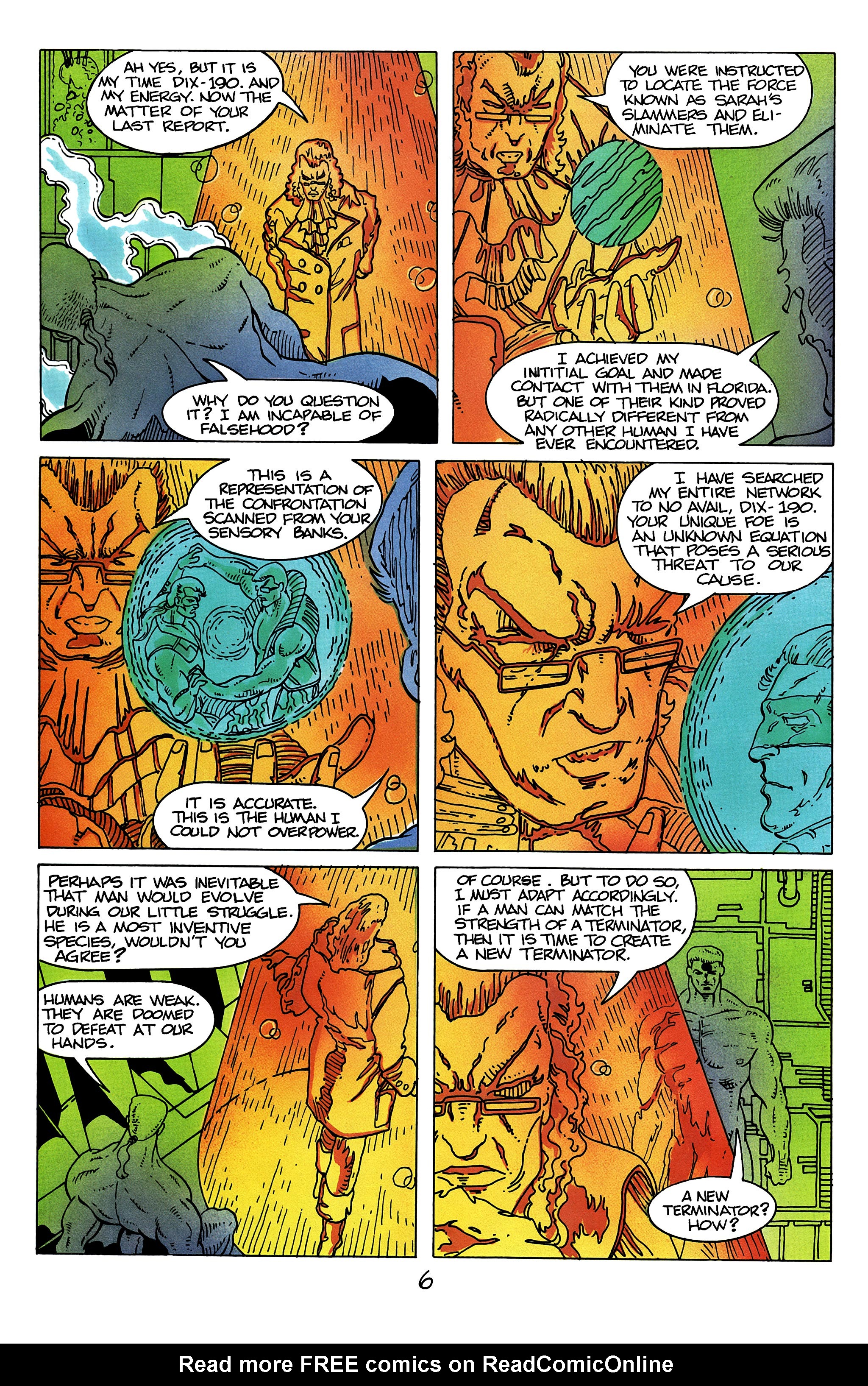 Read online The Terminator (1988) comic -  Issue #11 - 8