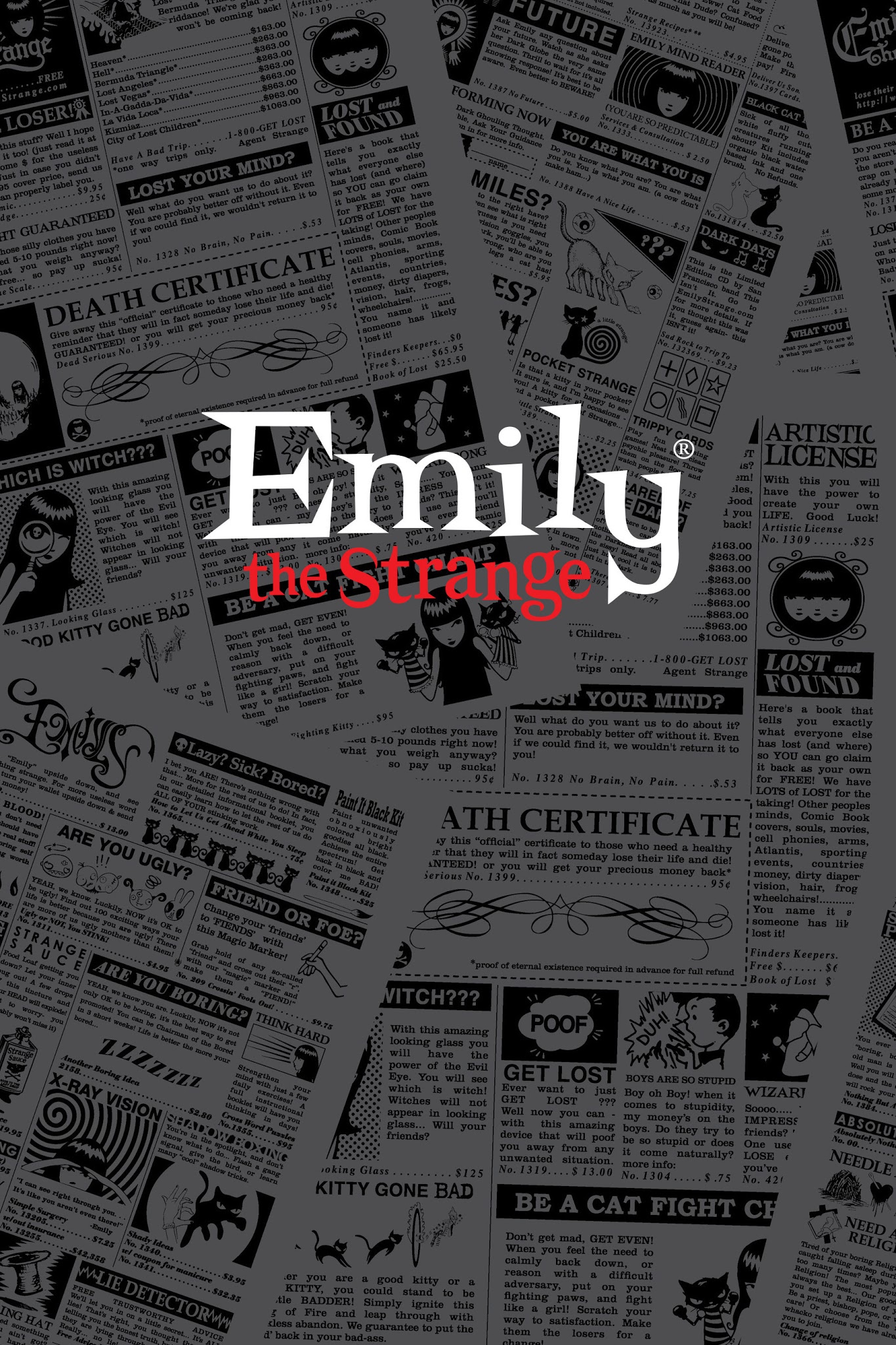 Read online The Complete Emily The Strange: All Things Strange comic -  Issue # TPB - 3
