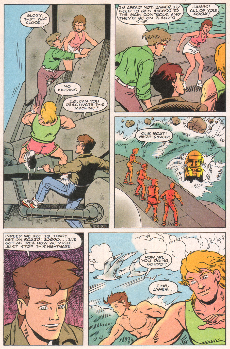 Read online James Bond Jr. comic -  Issue #8 - 17