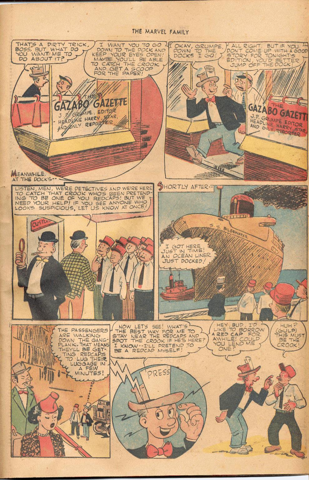 Read online The Marvel Family comic -  Issue #37 - 37