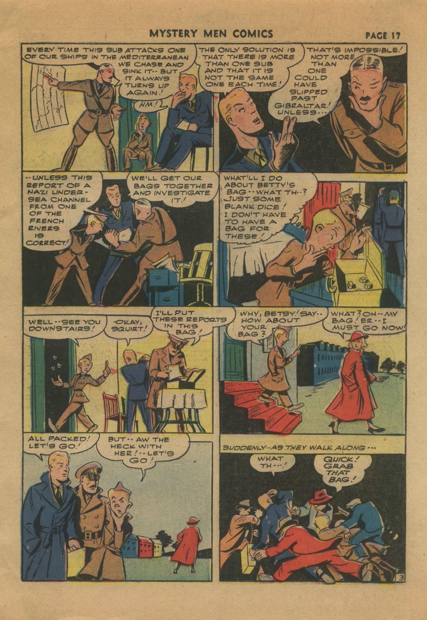 Read online Mystery Men Comics comic -  Issue #31 - 19