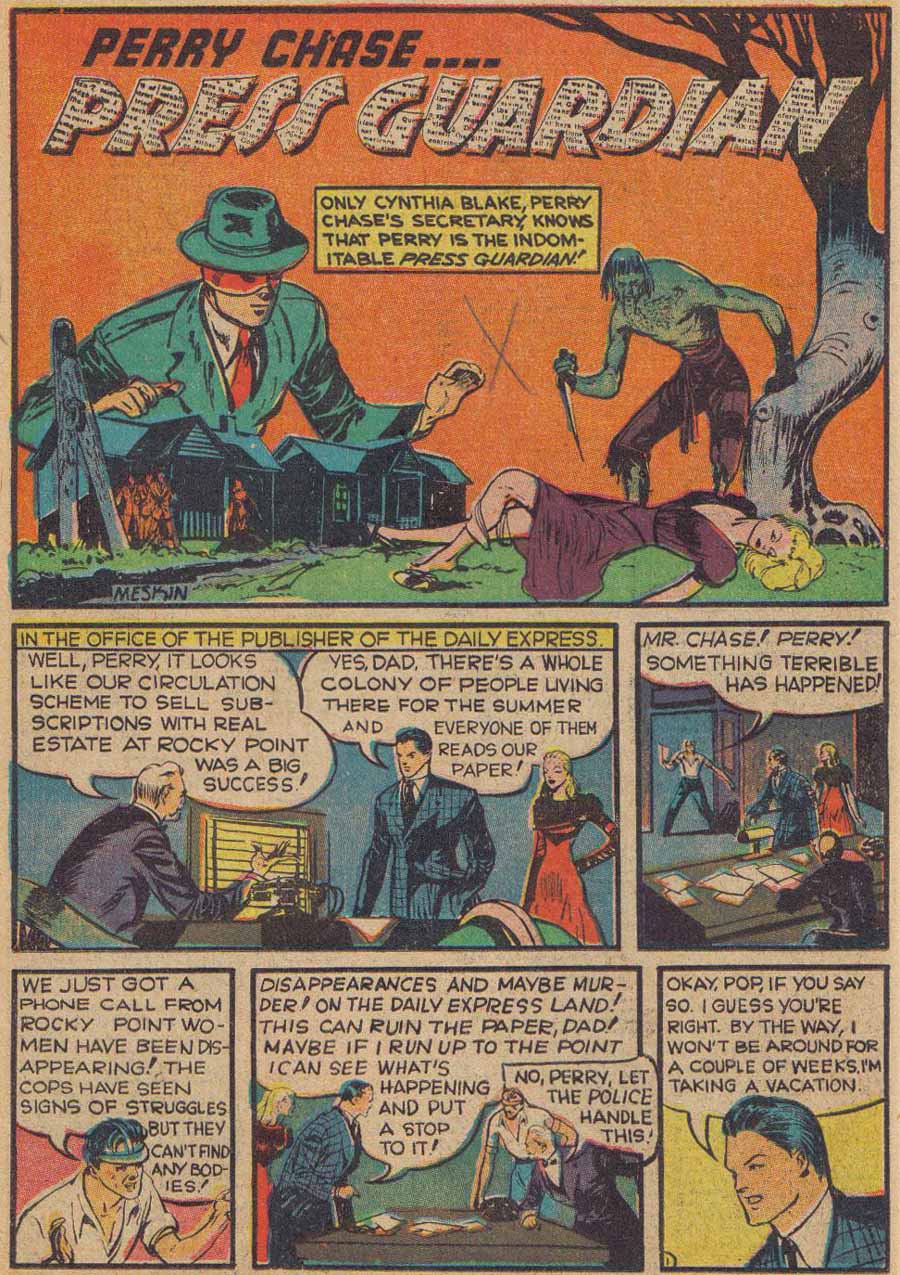 Read online Pep Comics comic -  Issue #10 - 22