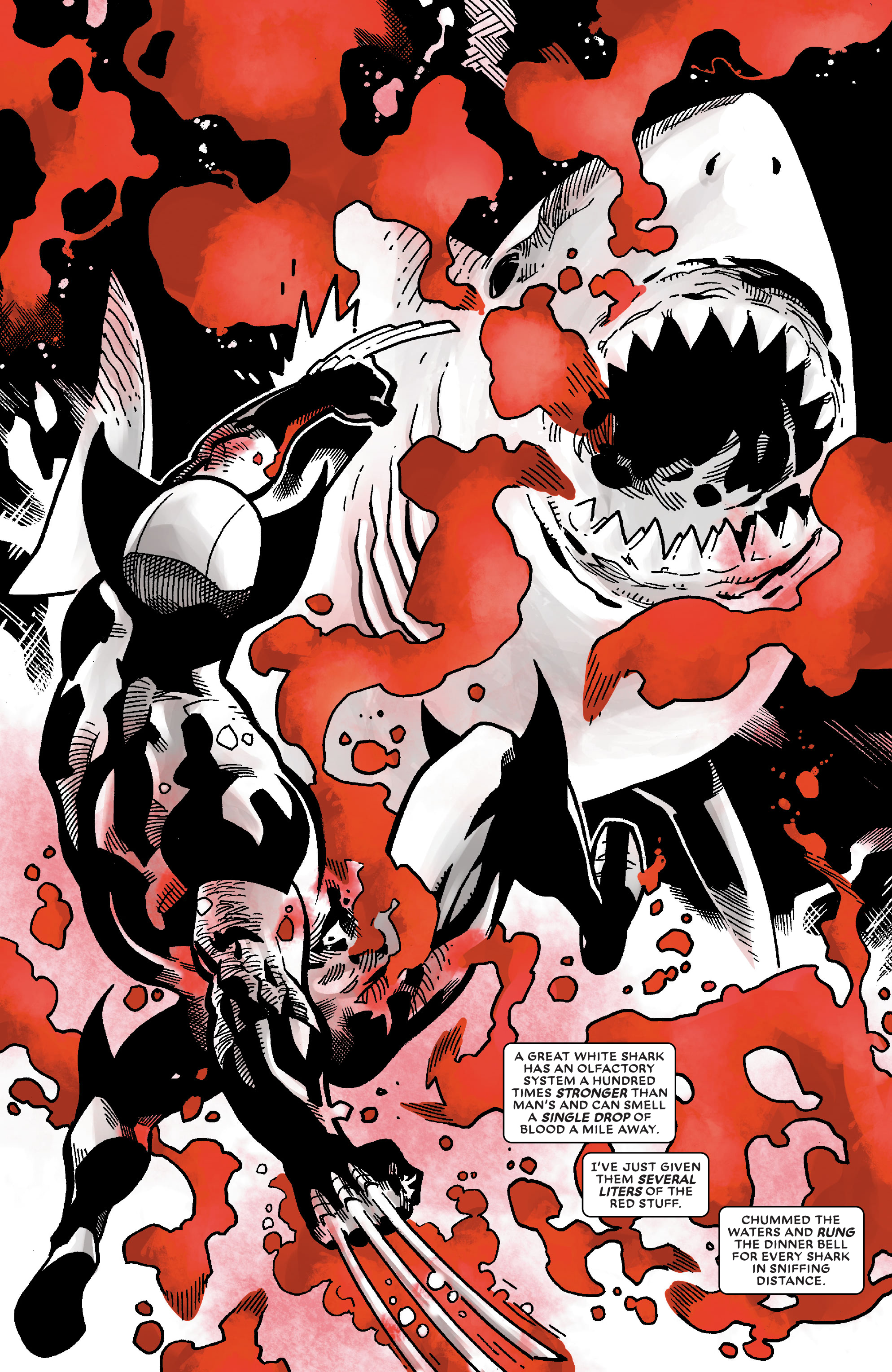 Read online Wolverine: Black, White & Blood comic -  Issue #4 - 17