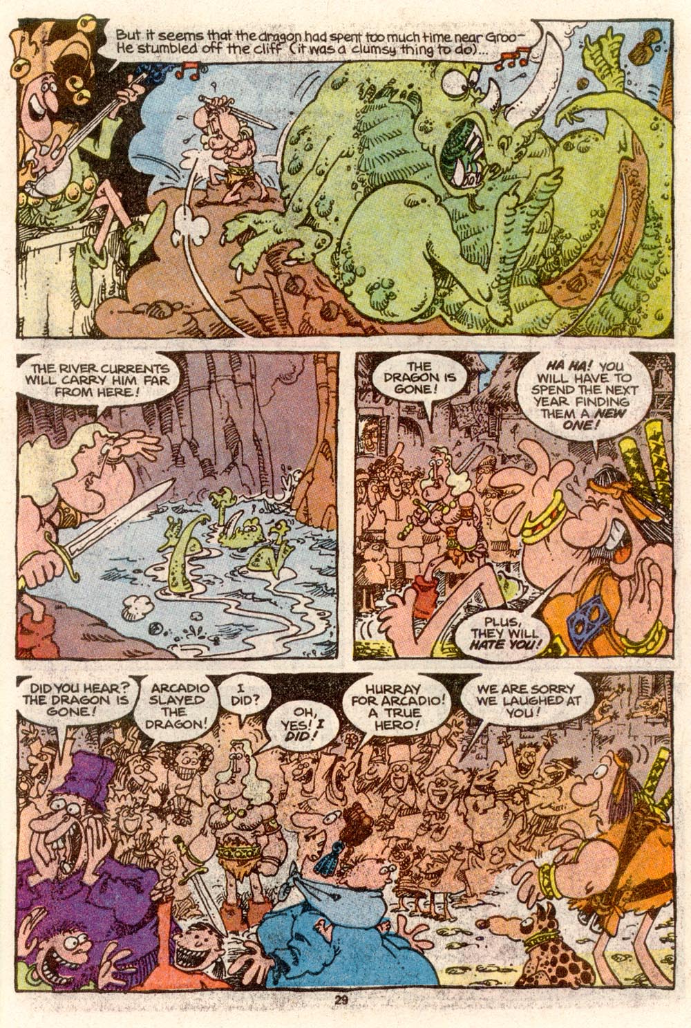 Read online Sergio Aragonés Groo the Wanderer comic -  Issue #68 - 23