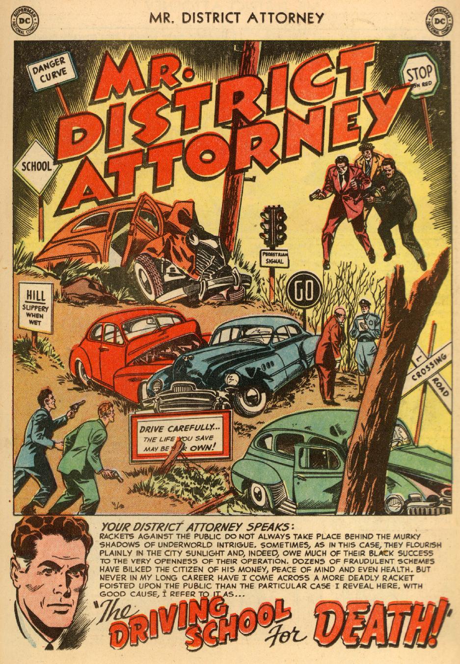 Read online Mr. District Attorney comic -  Issue #27 - 15