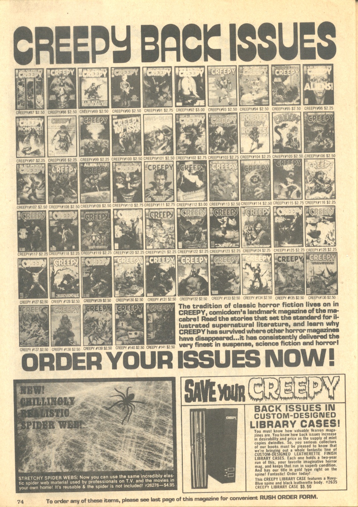 Read online Creepy (1964) comic -  Issue #142 - 72