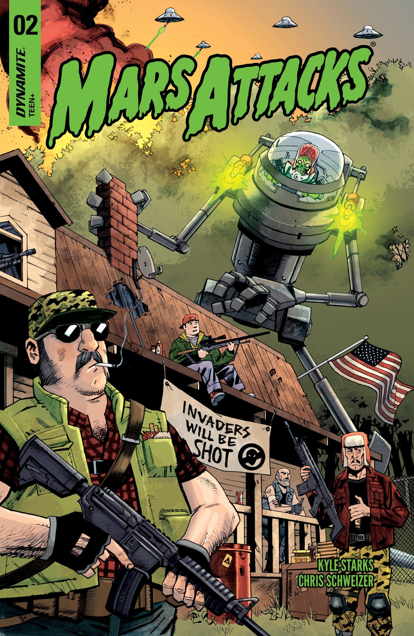 Read online Mars Attacks (2018) comic -  Issue #2 - 3