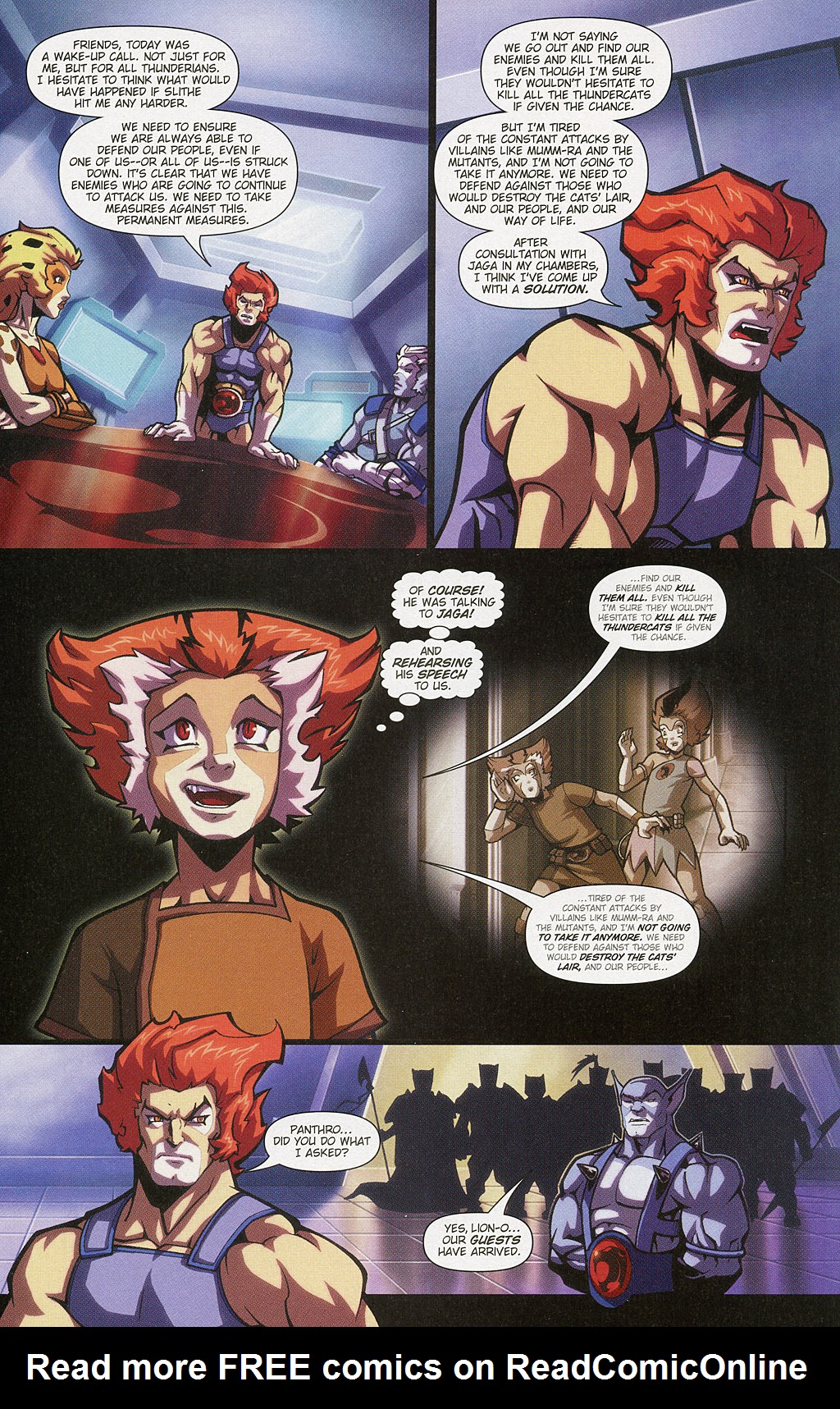 Read online ThunderCats: Enemy's Pride comic -  Issue #1 - 16