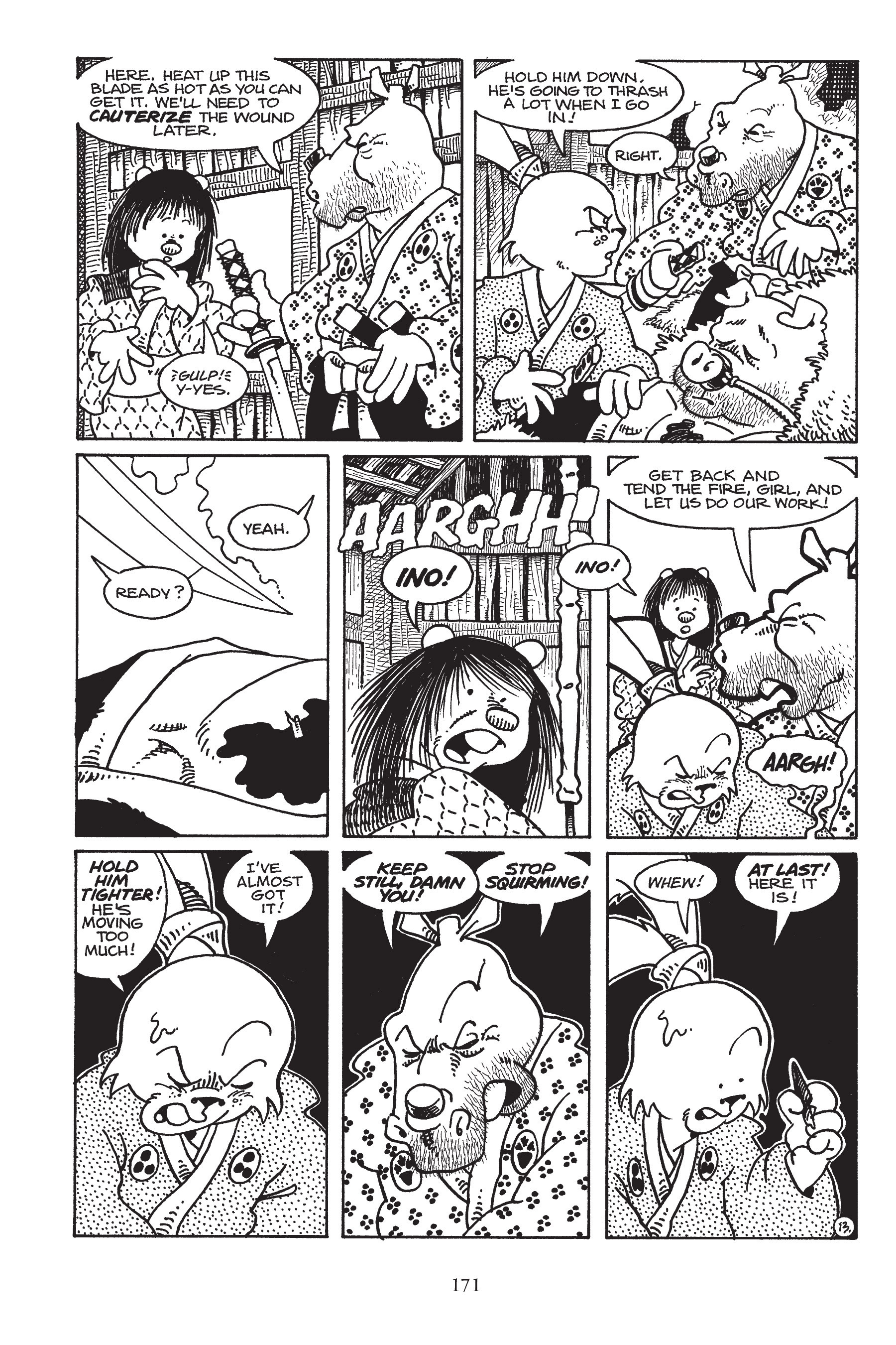 Read online Usagi Yojimbo (1987) comic -  Issue # _TPB 7 - 162