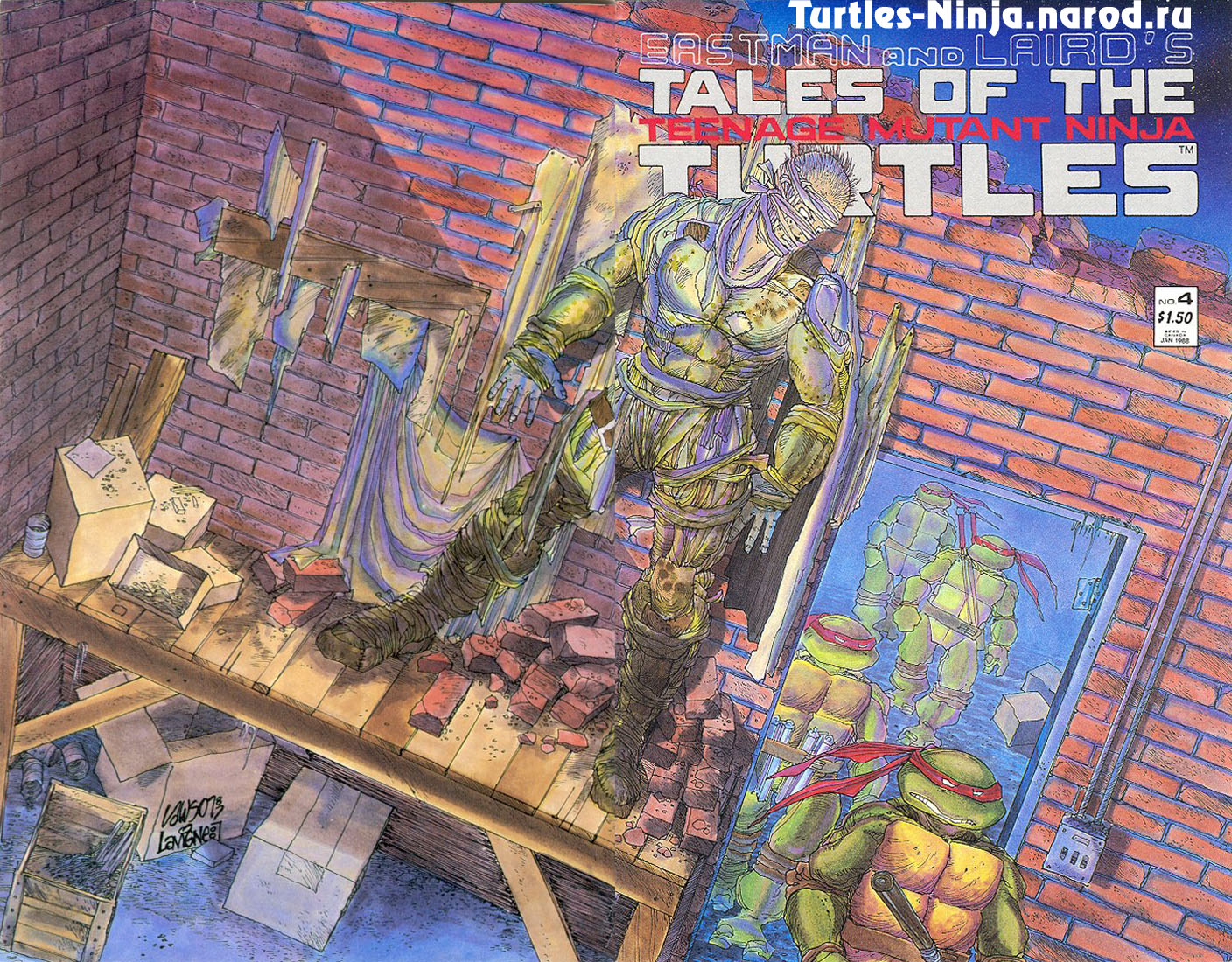Read online Tales of the Teenage Mutant Ninja Turtles comic -  Issue #4 - 1