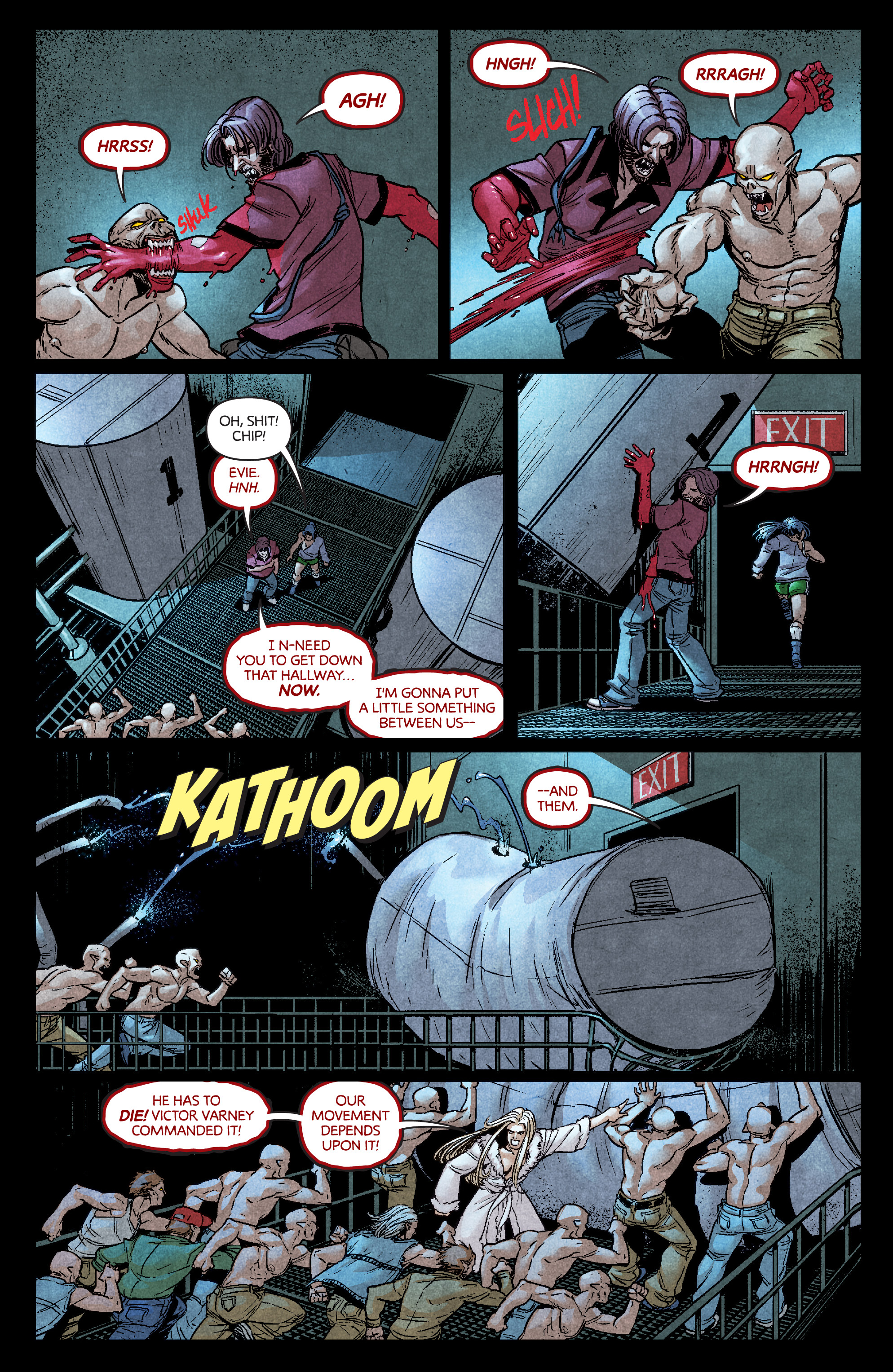Read online Dark Red comic -  Issue #5 - 9