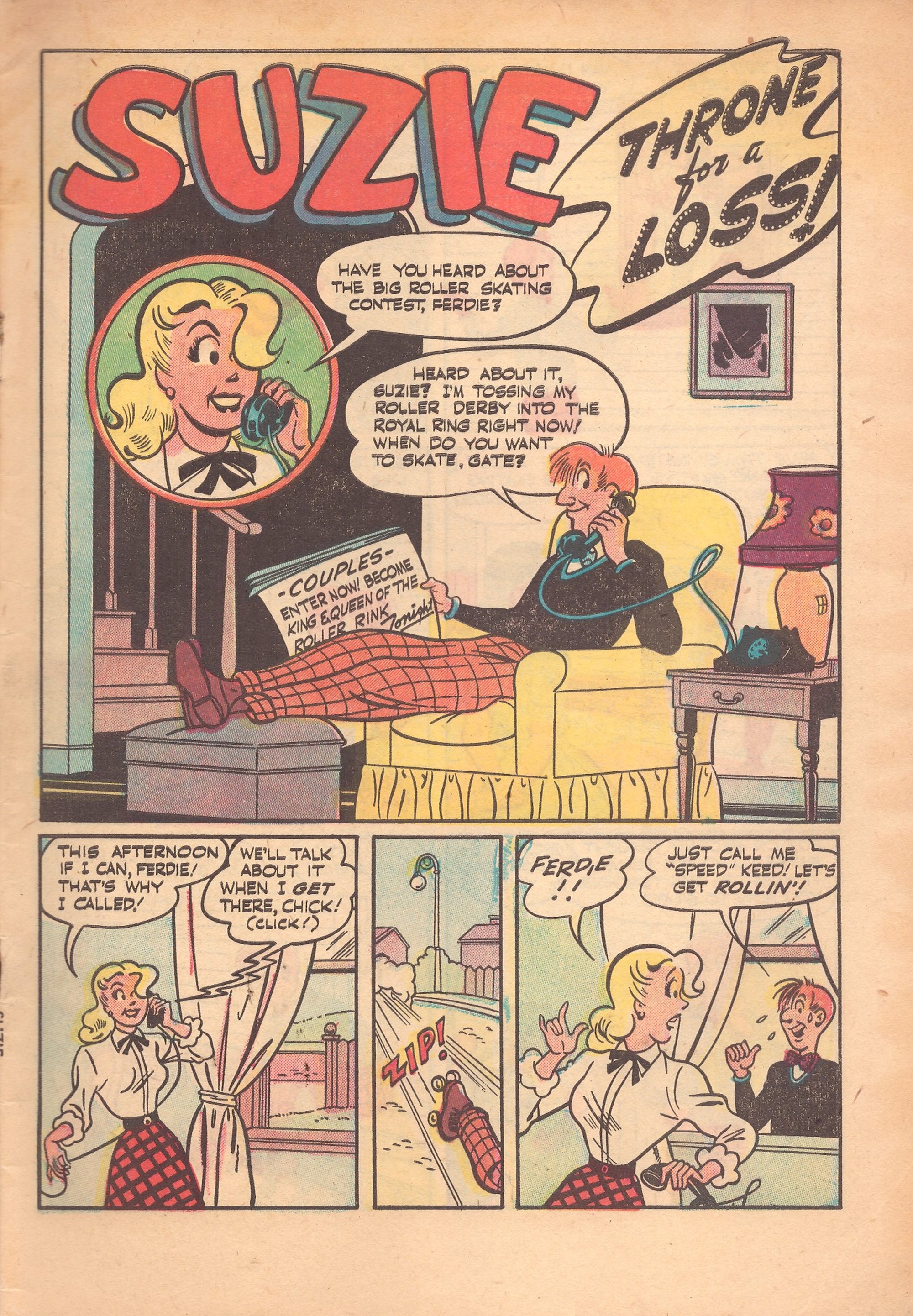 Read online Suzie Comics comic -  Issue #85 - 3