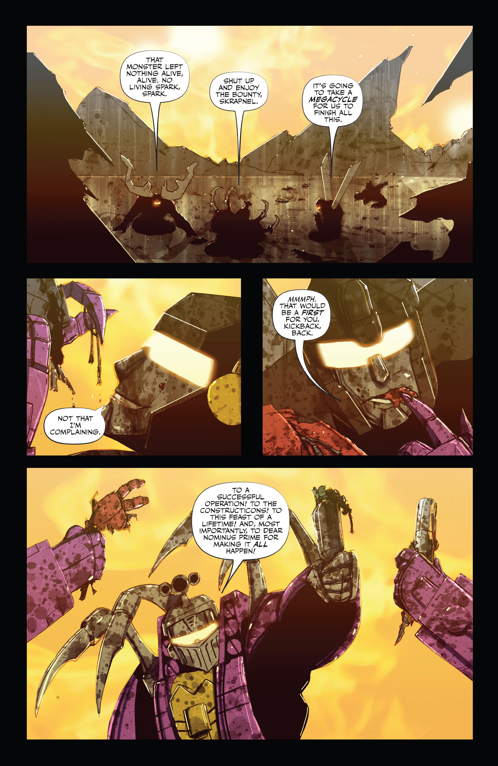 Read online Transformers: Galaxies comic -  Issue #4 - 21