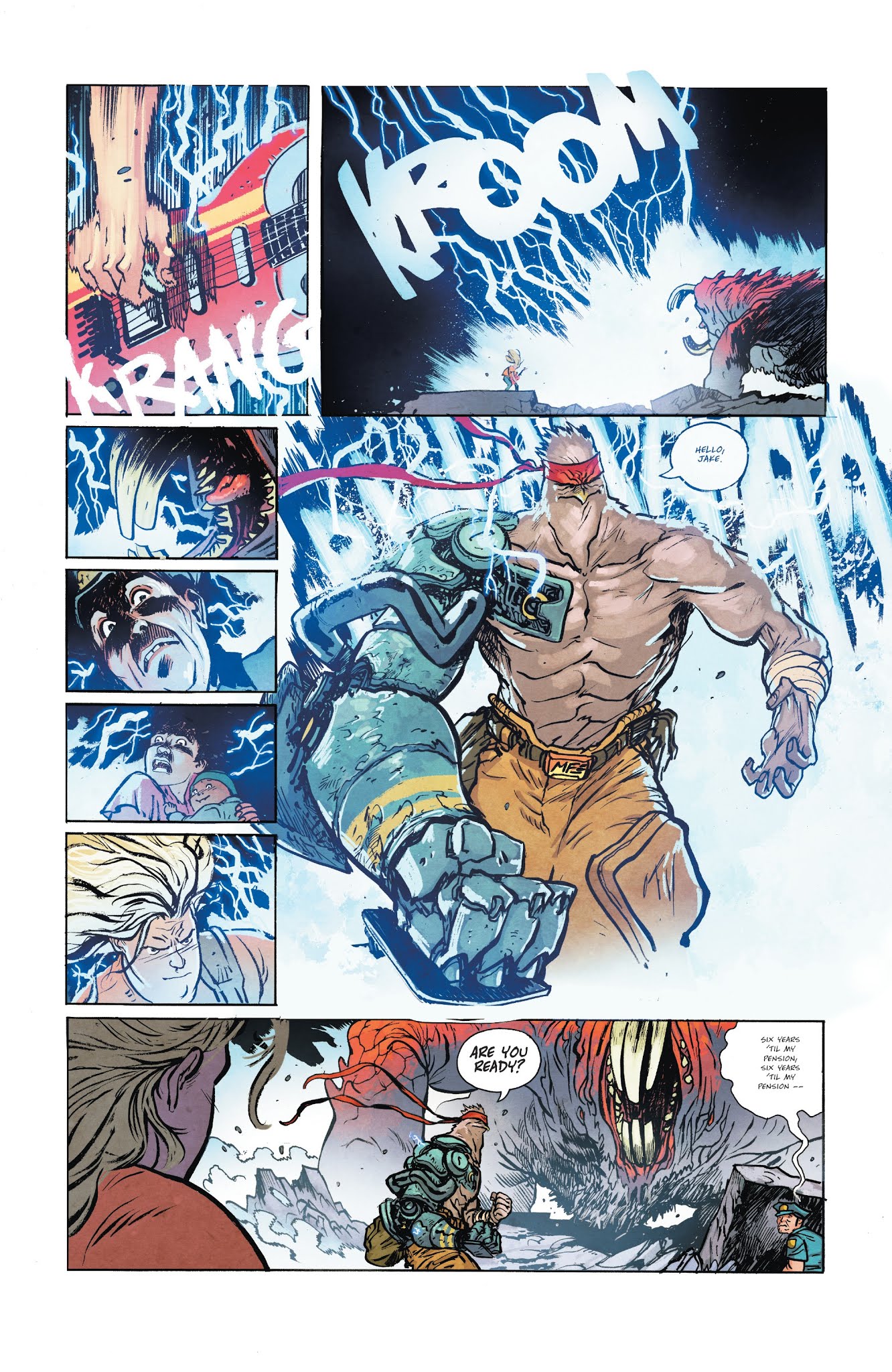 Read online Murder Falcon comic -  Issue #1 - 6