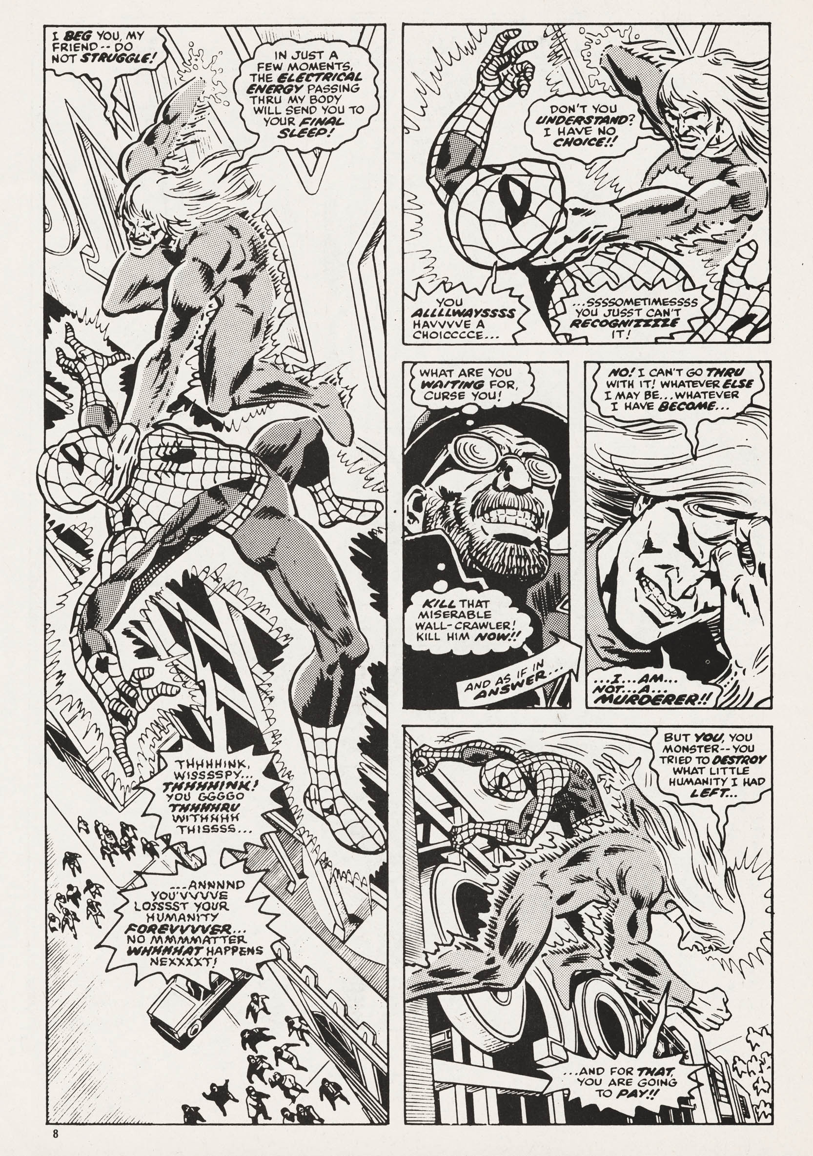 Read online Super Spider-Man and Captain Britain comic -  Issue #246 - 8